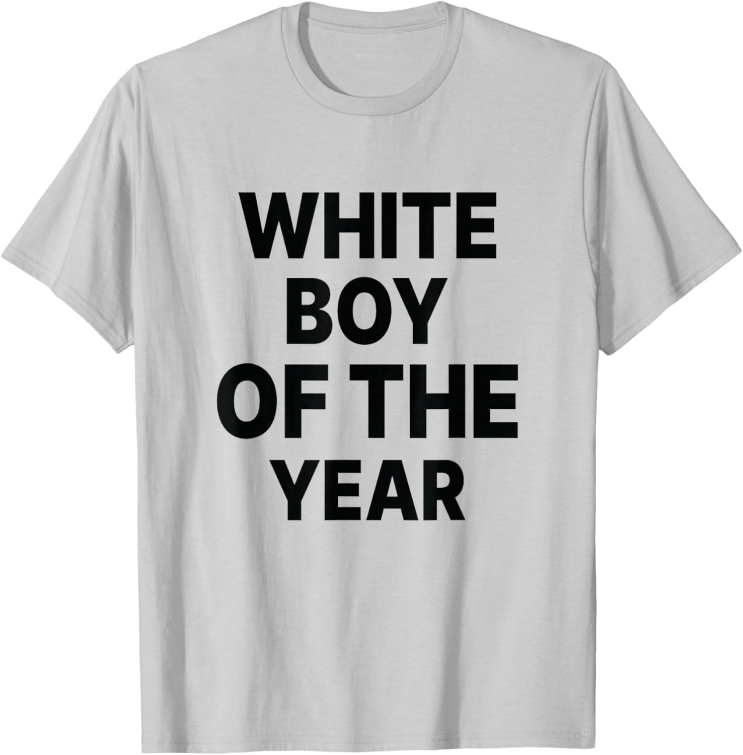 Funny White Boy Of The Year T-Shirt for Casual Style and Fun Wear - 15