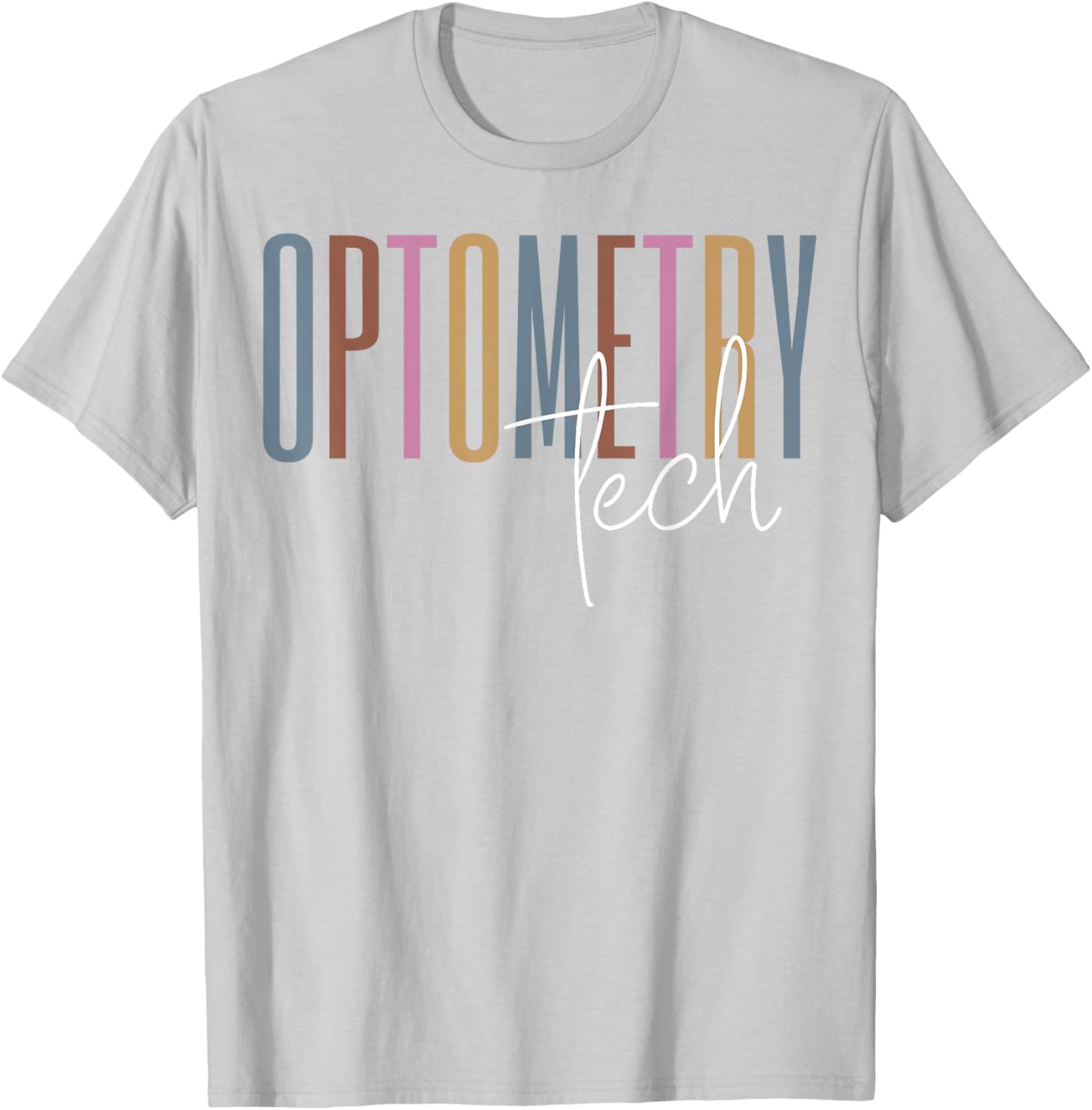 Retro Optometry Tech T-Shirt for Optometrists and Ophthalmologists - 12