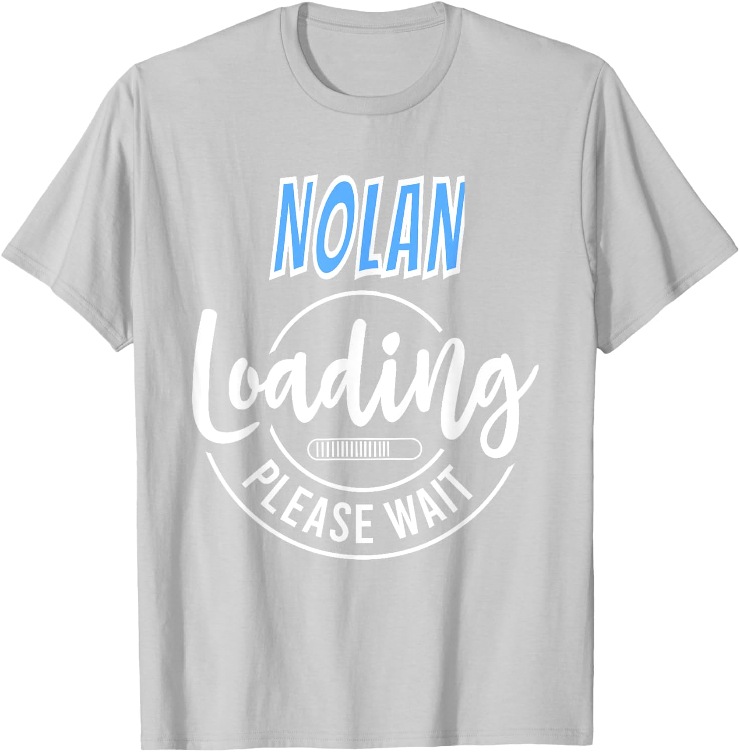 Nolan Custom Personalized Baby Boy Loading T-Shirt for Baby Showers - 11