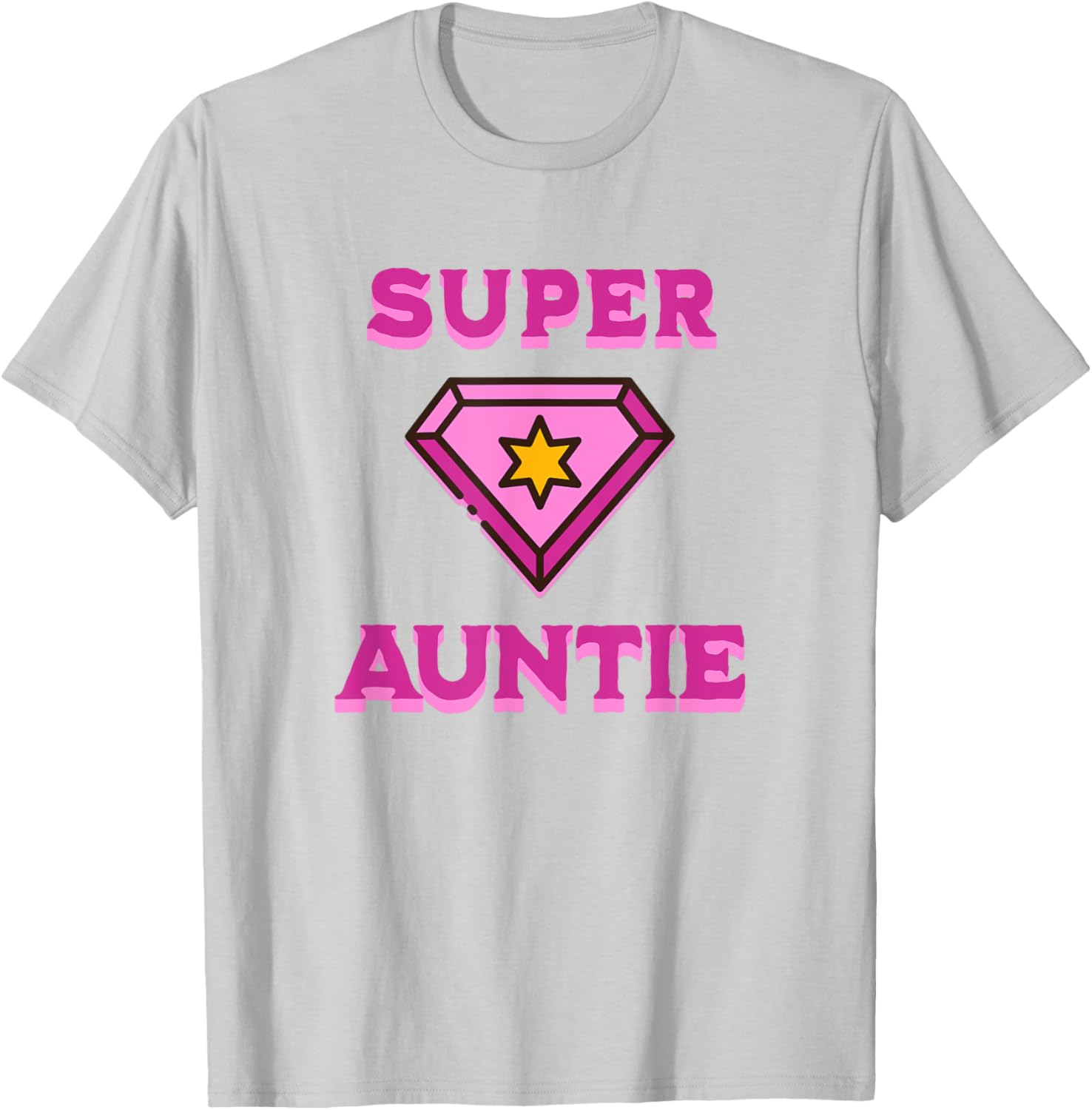 Funny Super Auntie T-Shirt for Mother's Day Gift - Cute and Comfy Apparel - 7