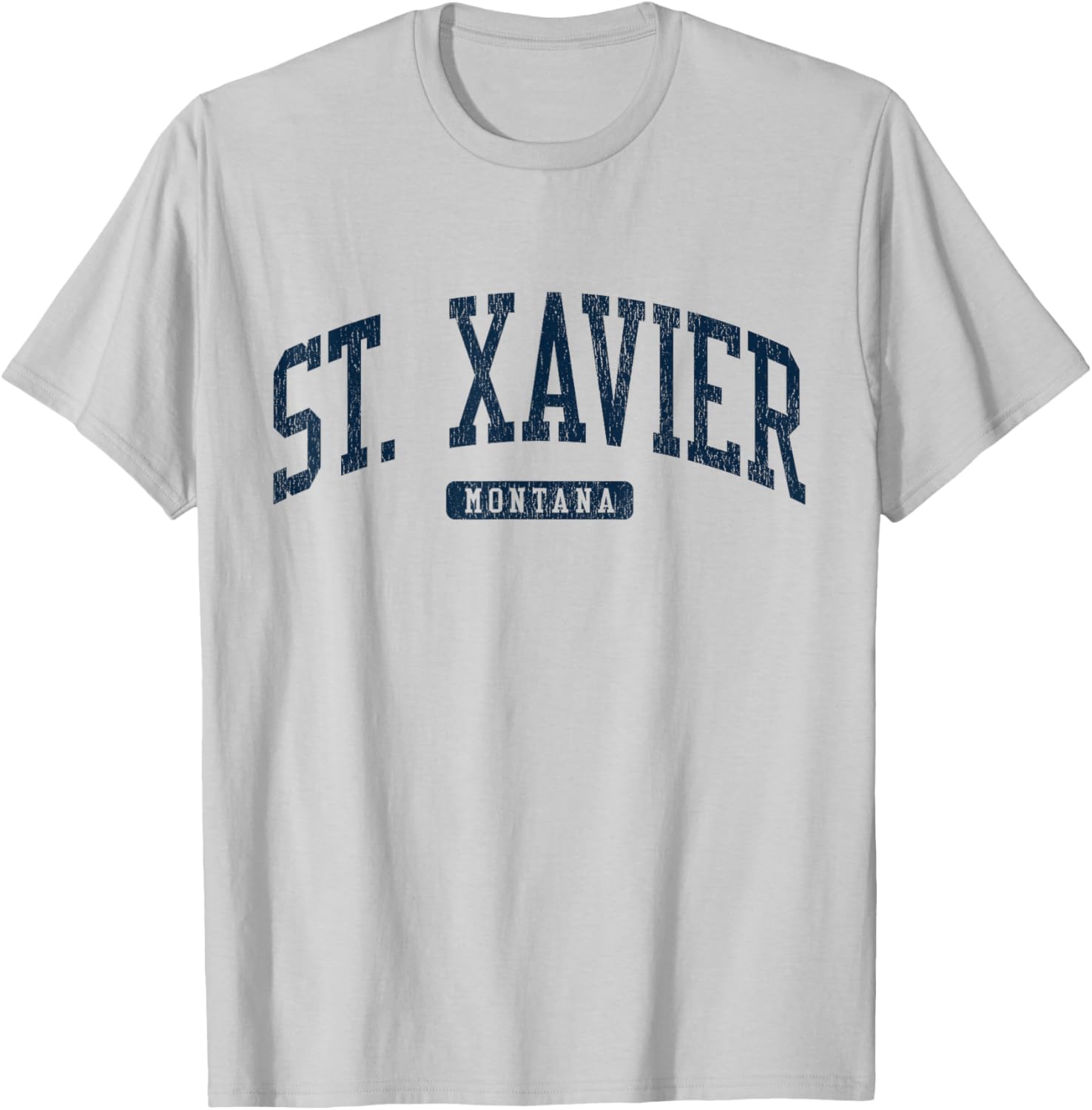St. Xavier College Montana Blue T-Shirt for Students and Alumni - 13