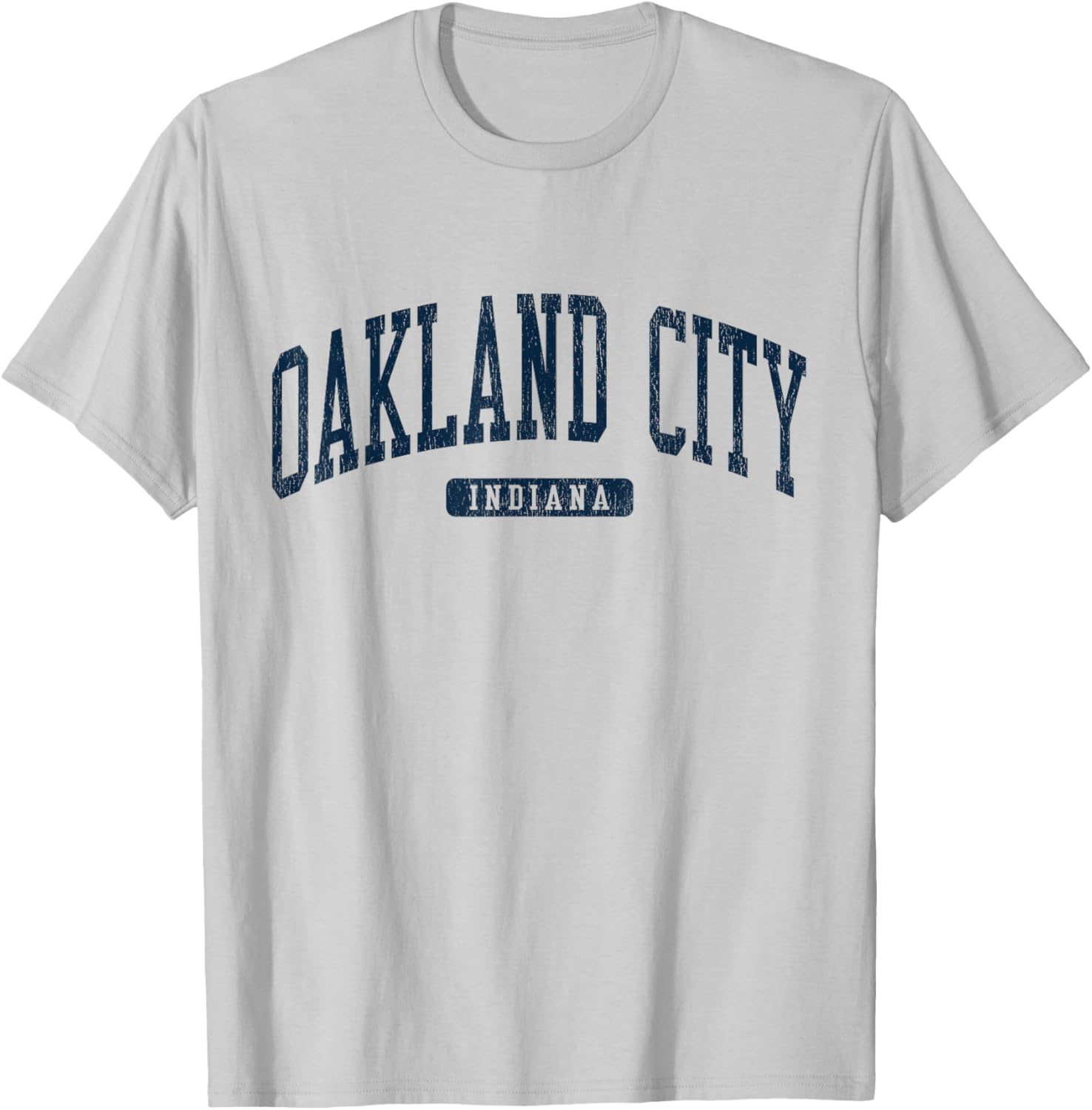 Oakland City Indiana College University Style Blue T-Shirt for Men and Women - 17