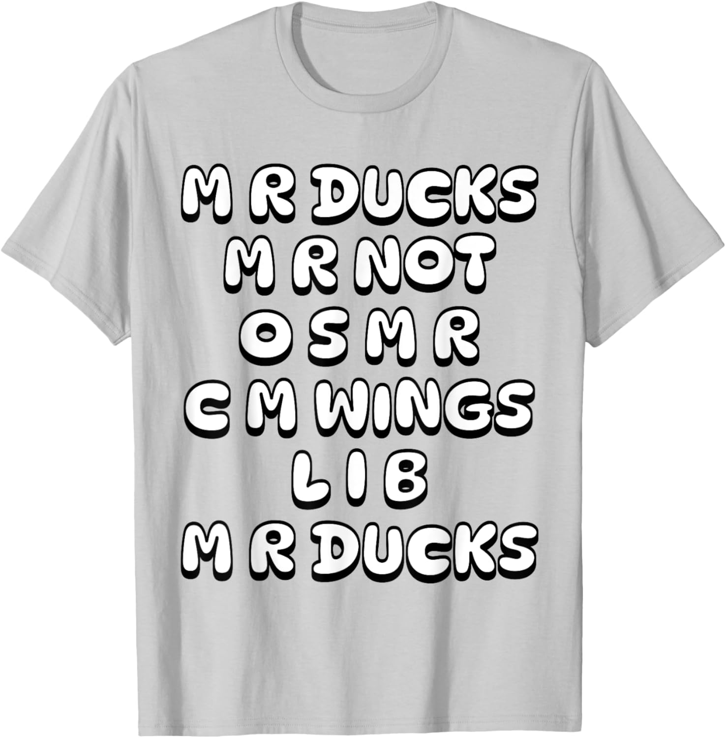 Funny M R Ducks Lover T-Shirt with Wings for Fun Casual Wear - 17