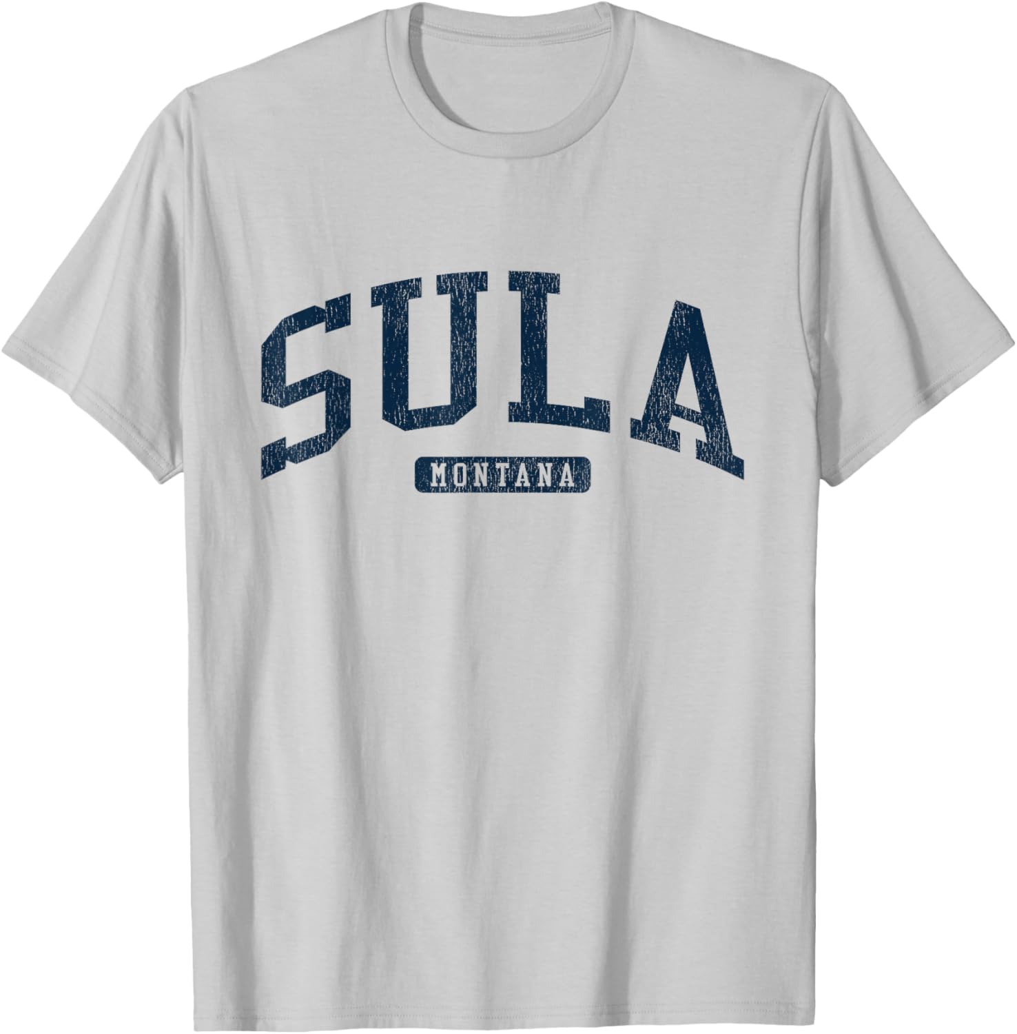 Sula Montana College University Style Blue T-Shirt for Casual Wear - 3