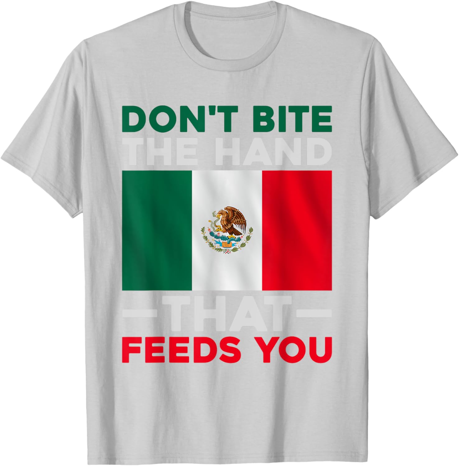 Don't Bite the Hand That Feeds You Immigration Ice Raids T-Shirt - 21