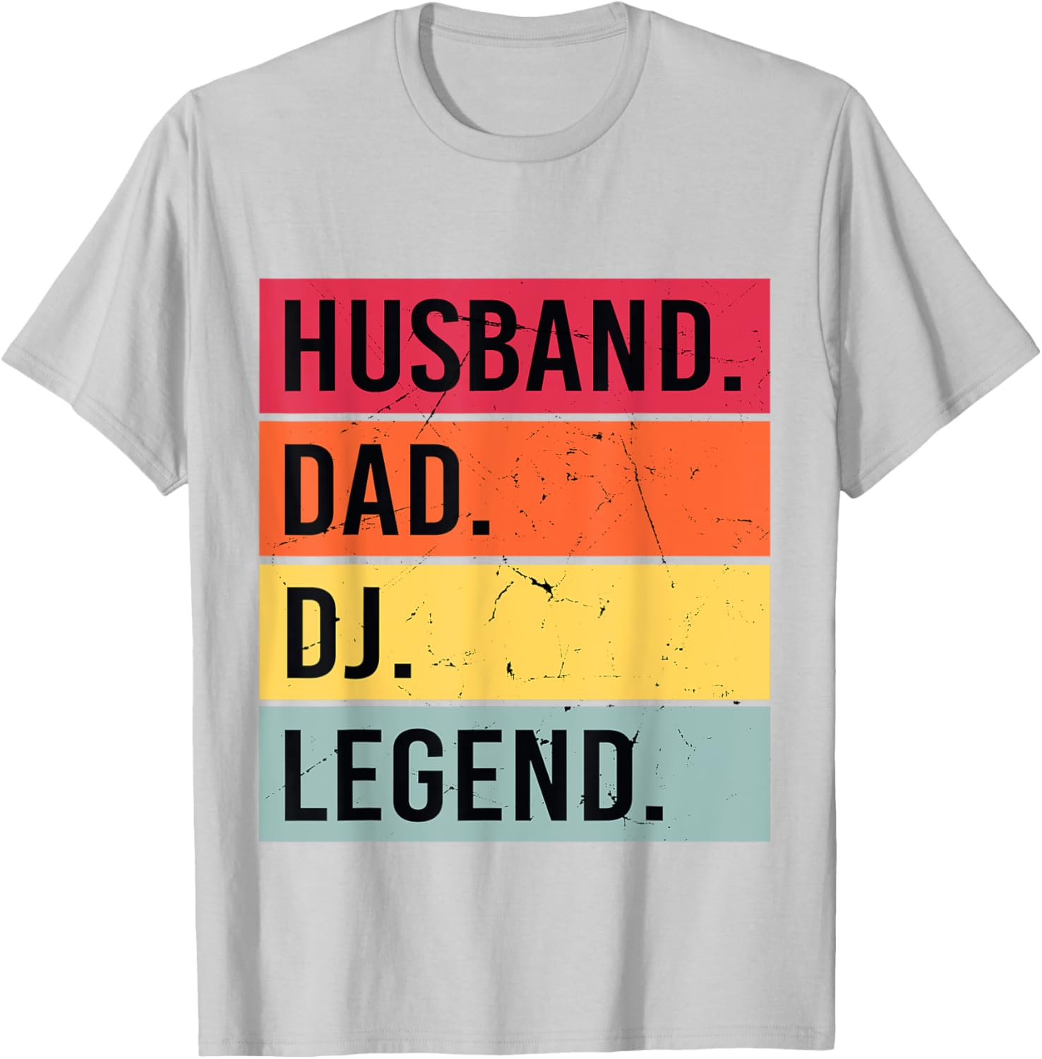 Husband Dad DJ Legend T-Shirt for Father's Day Music Lovers - 5