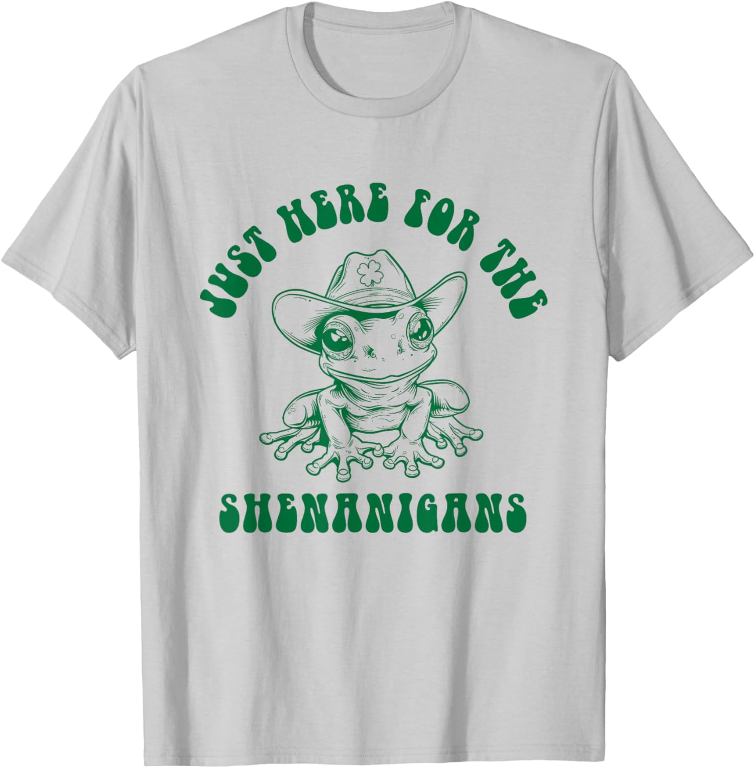 Frog Cowboy Hat St Patricks Day T-Shirt for Fun Shenanigans - 5