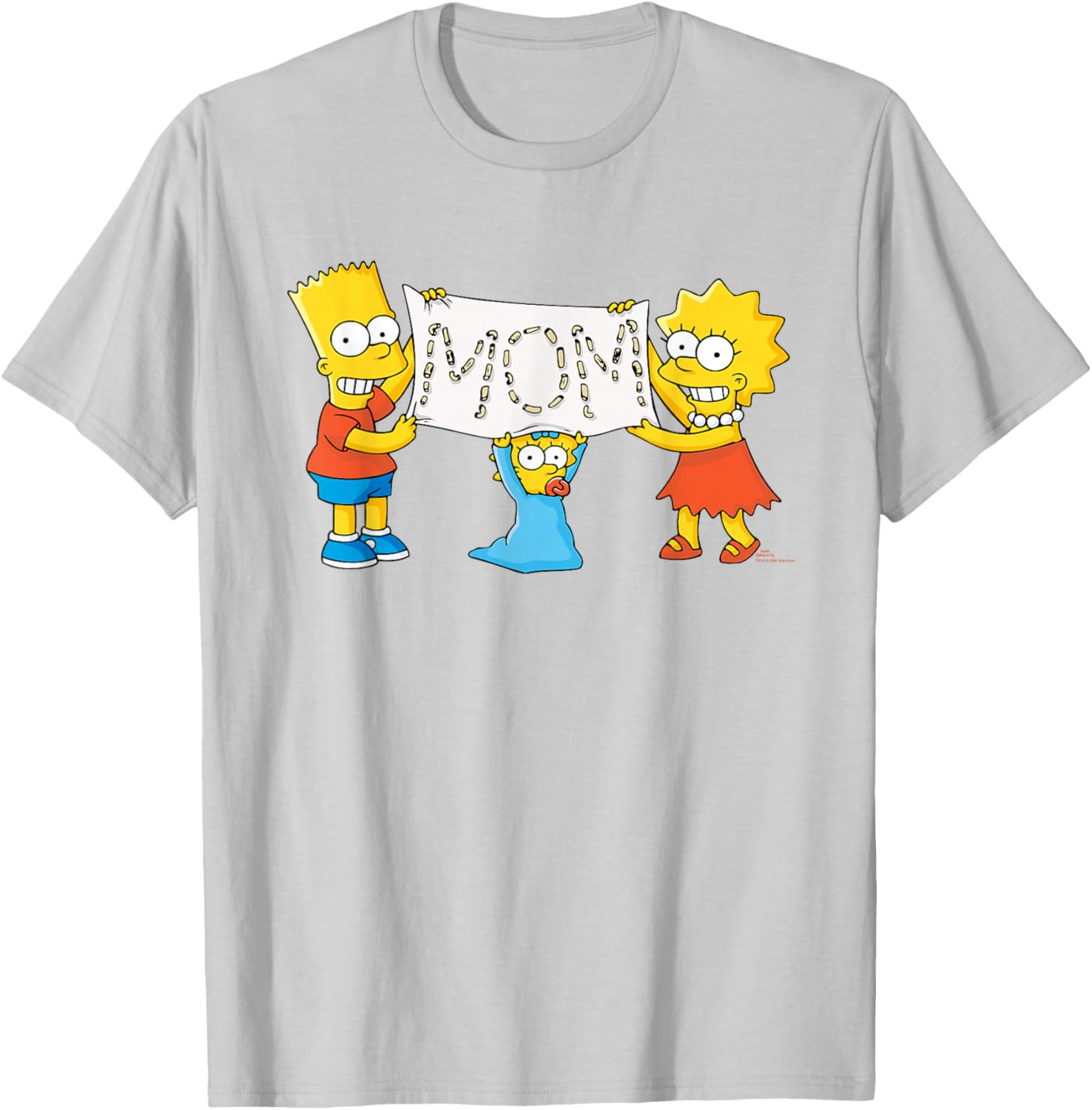 The Simpsons Macaroni Art T-Shirt Perfect Mother's Day Birthday Gift - 17