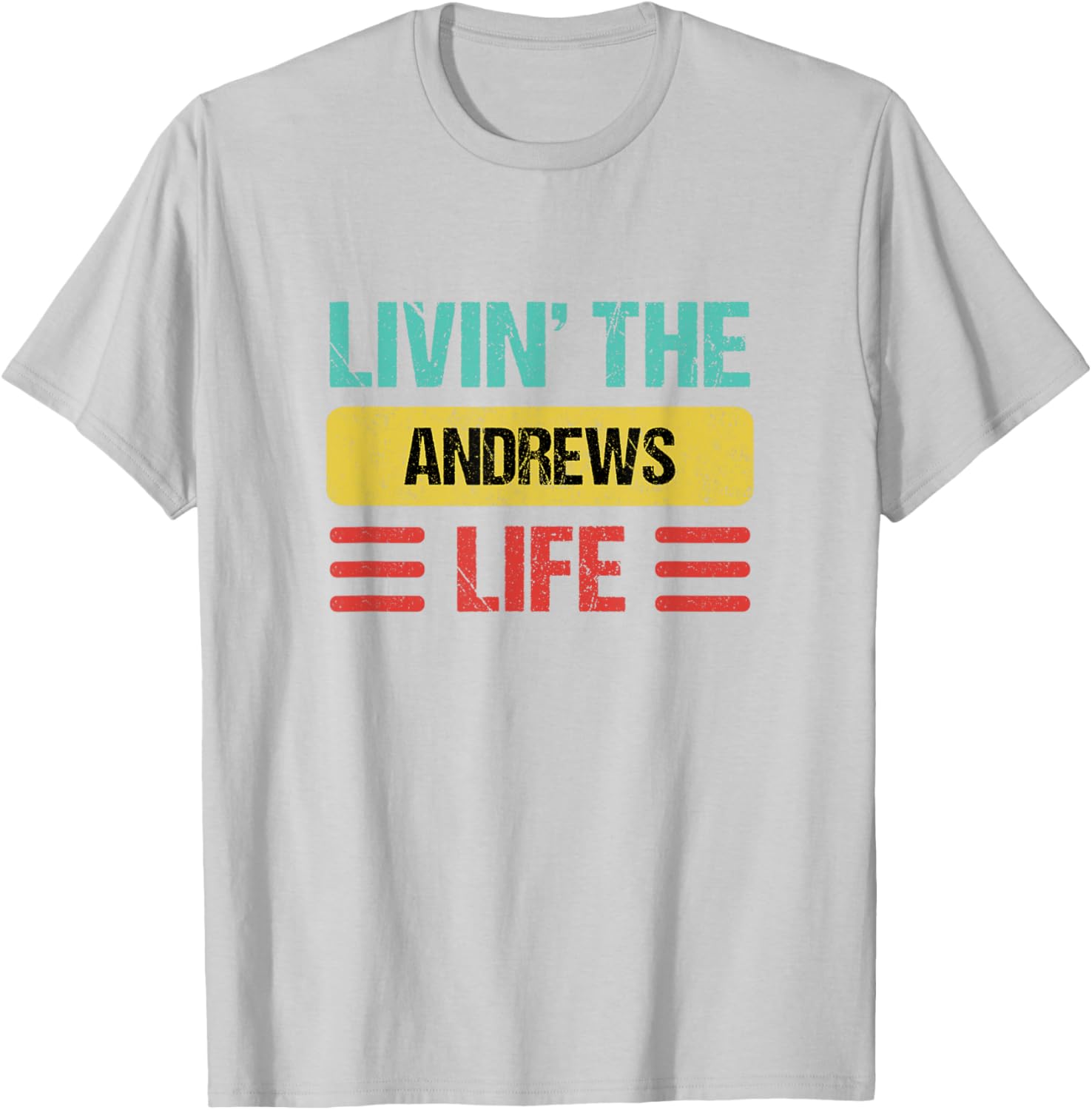 Personalized Andrews Name T-Shirt for Cool Casual Style and Fun - 20