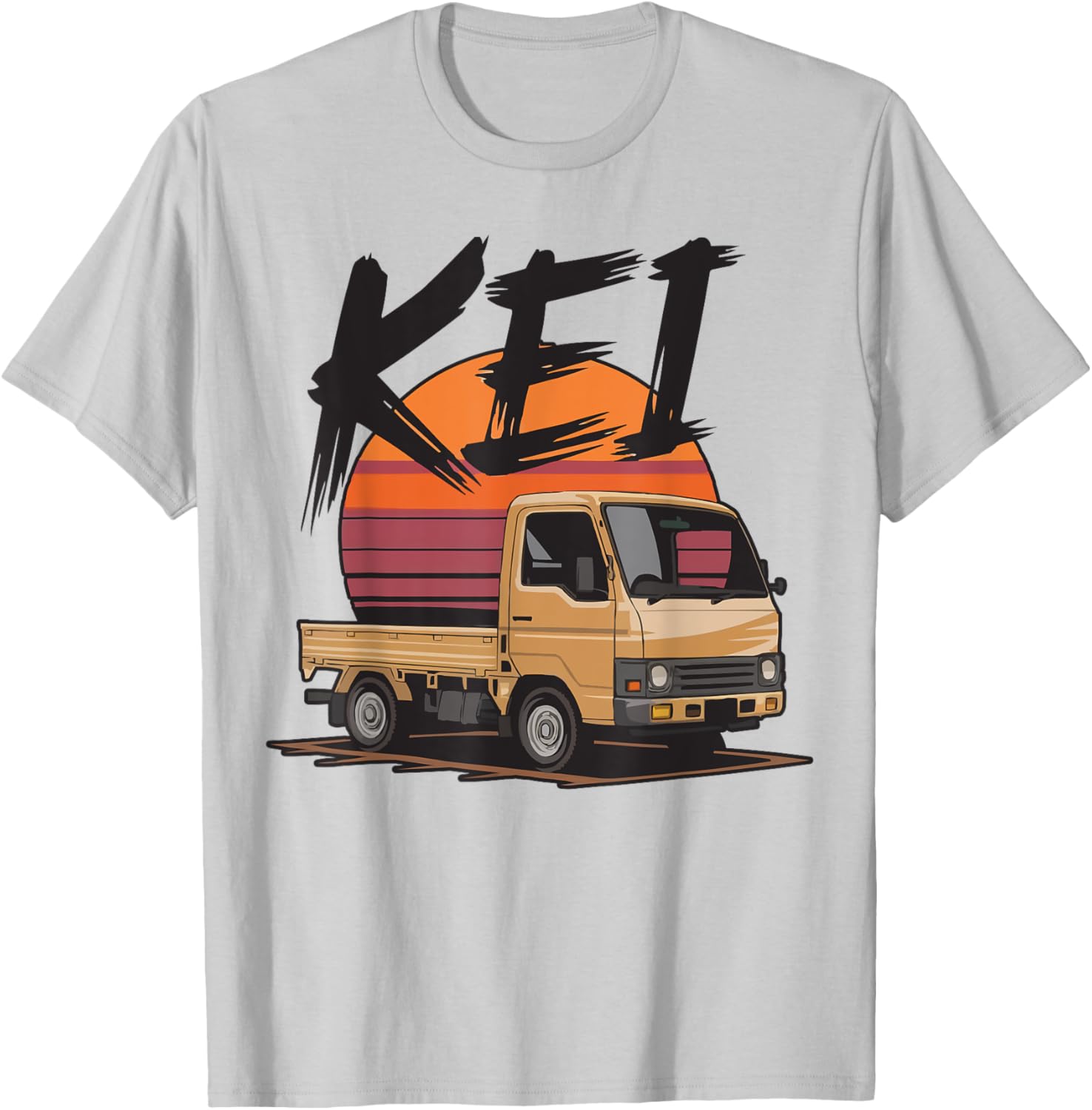 Japanese Kei Truck Driver Mini Truck T-Shirt for Auto Enthusiasts - 1