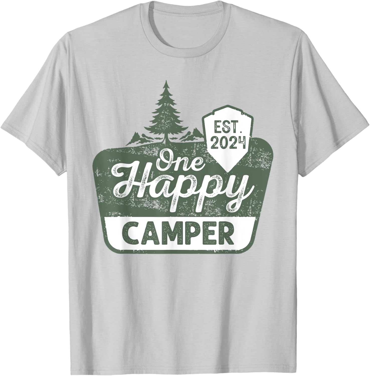 One Happy Camper Matching Family Birthday T-Shirt for Fun Celebrations - 16