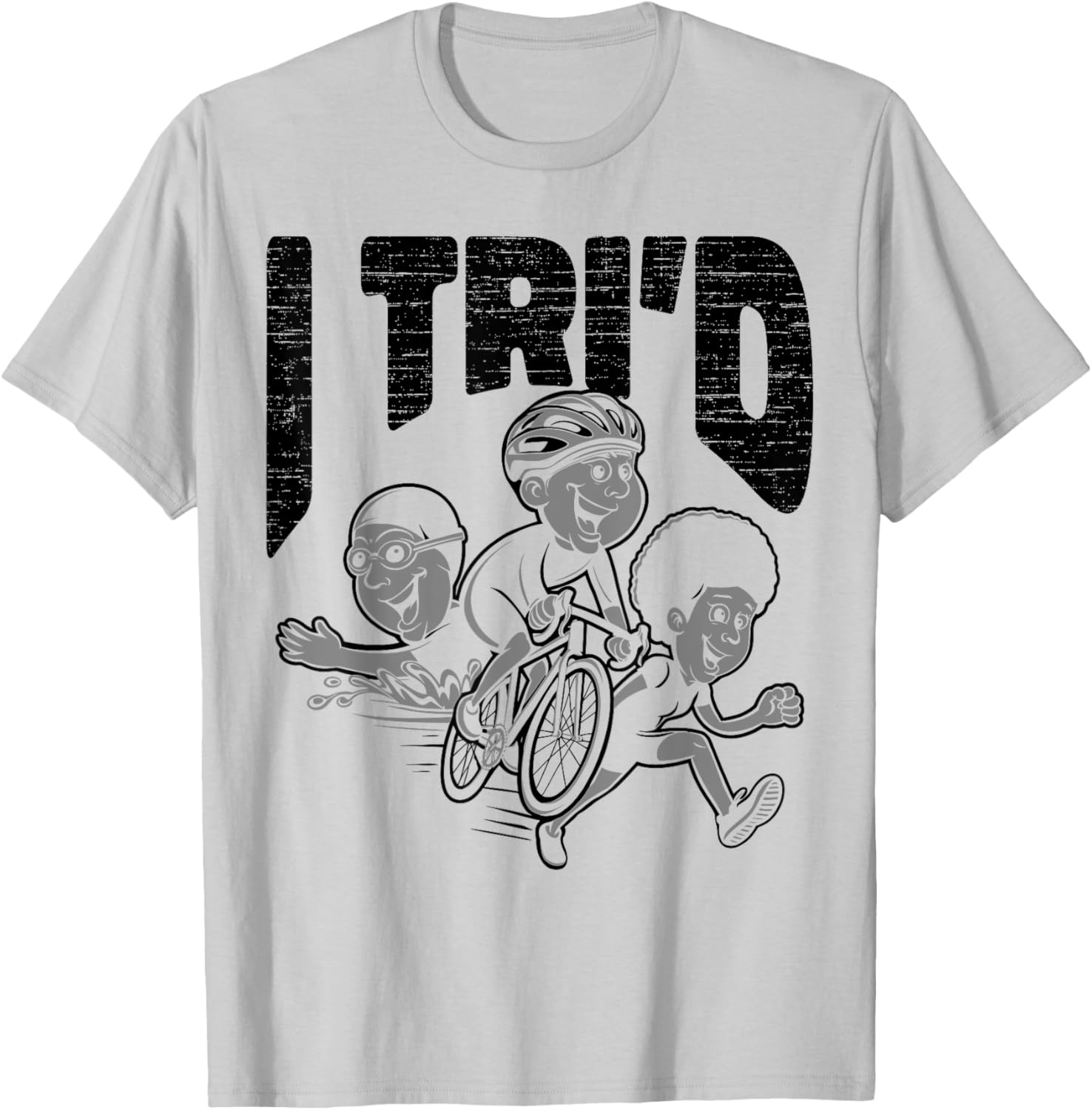 I Tri'd Triathlon Ultra Runner T-Shirt for Passionate Marathoners - 15