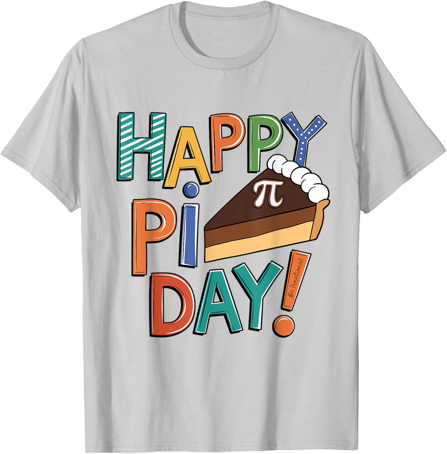 Happy Pi Day 3.14 Math Humor T-Shirt for Teachers and Kids - 2