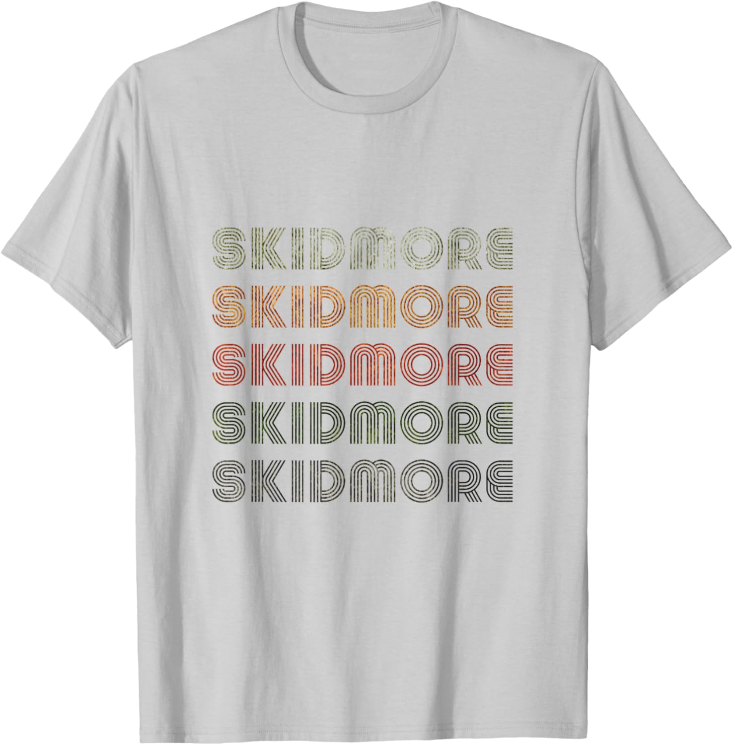 Love Heart Skidmore Black Tee Vintage Grunge Style T-Shirt for Everyone - 16