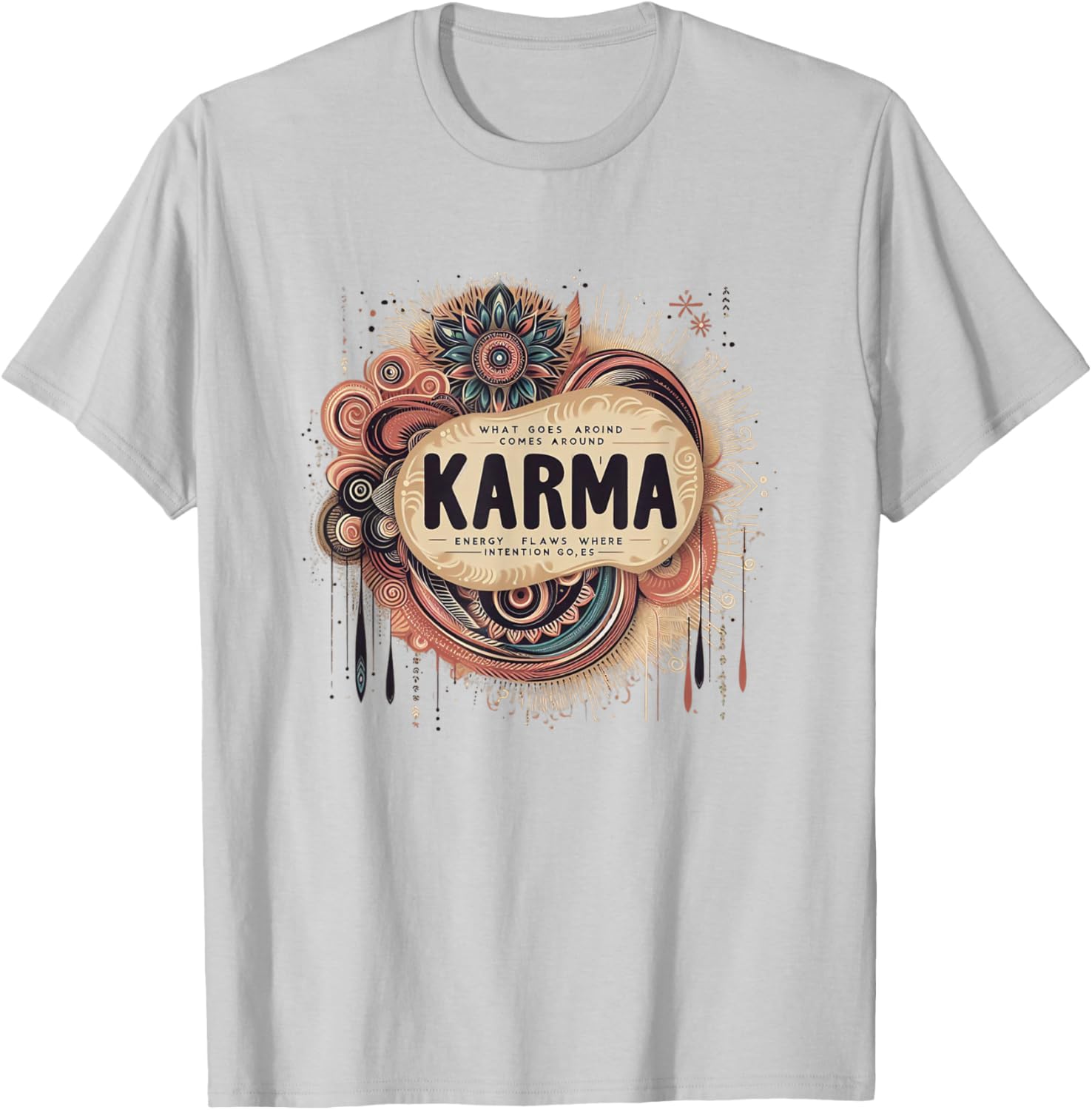 Inspirational Karma Quote Tee - Spread Positive Energy with Style - 2