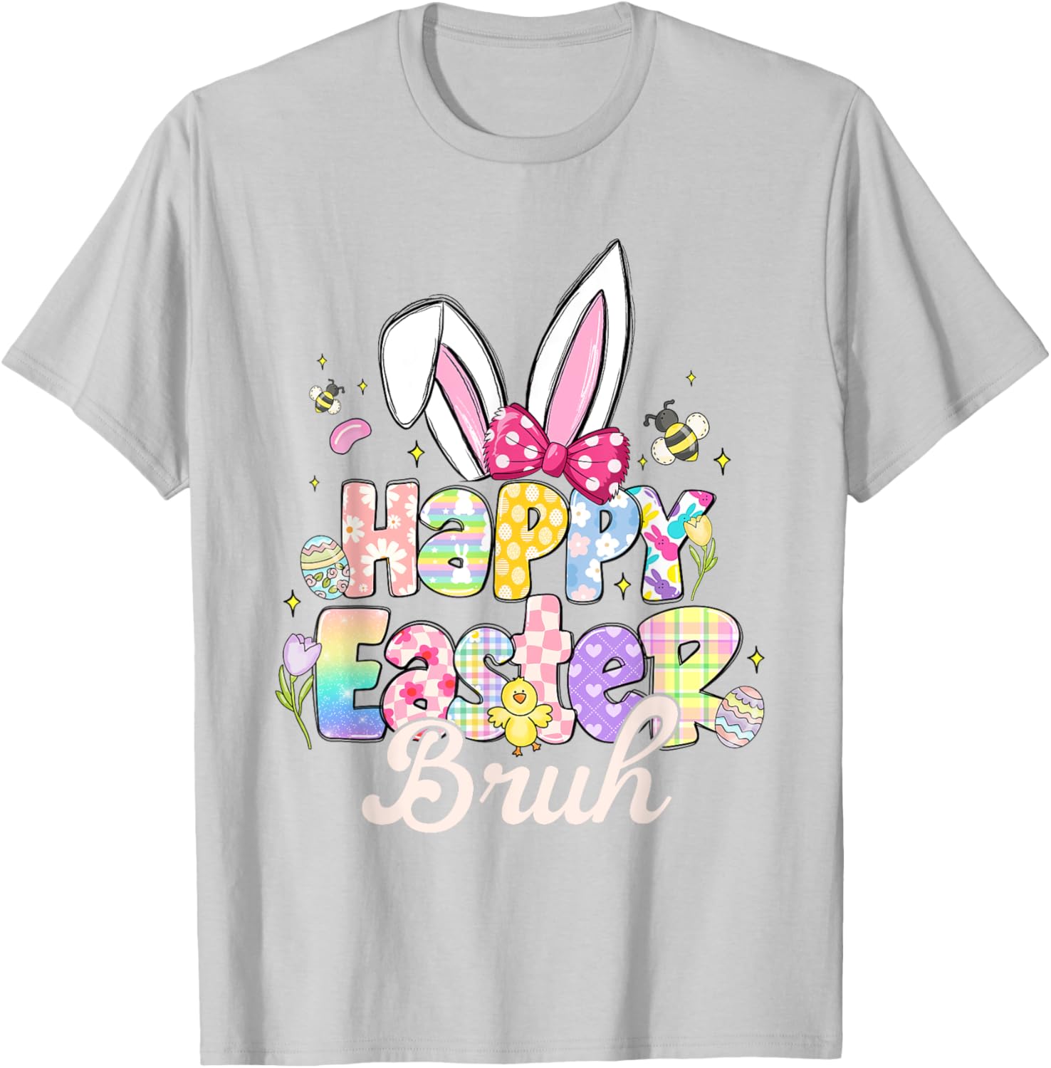Funny Easter Bruh Meme T-Shirt for Bro Happy Spring Celebrations - 10