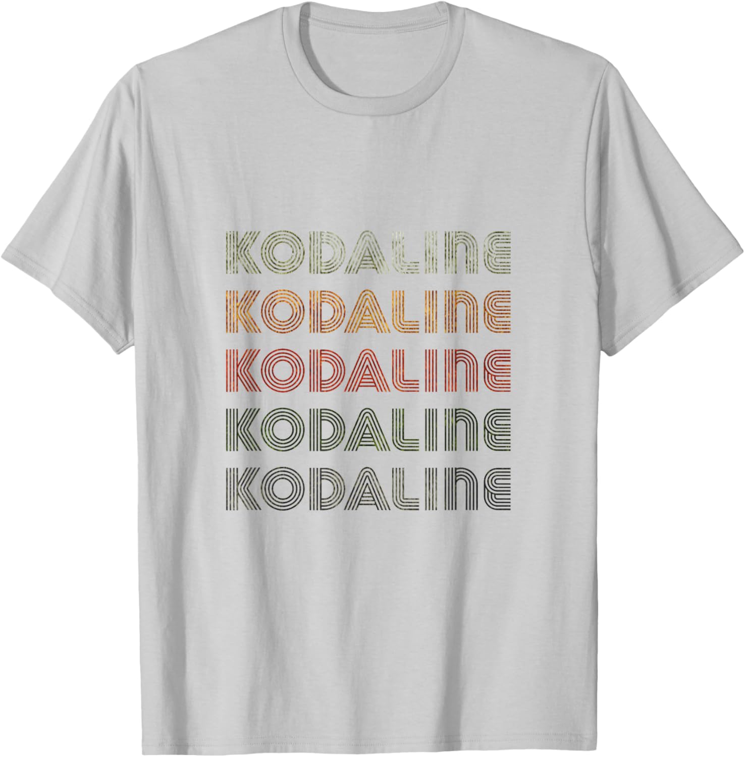 Love Heart Kodaline Vintage Black Tee Grunge Style T-Shirt for Fans - 2