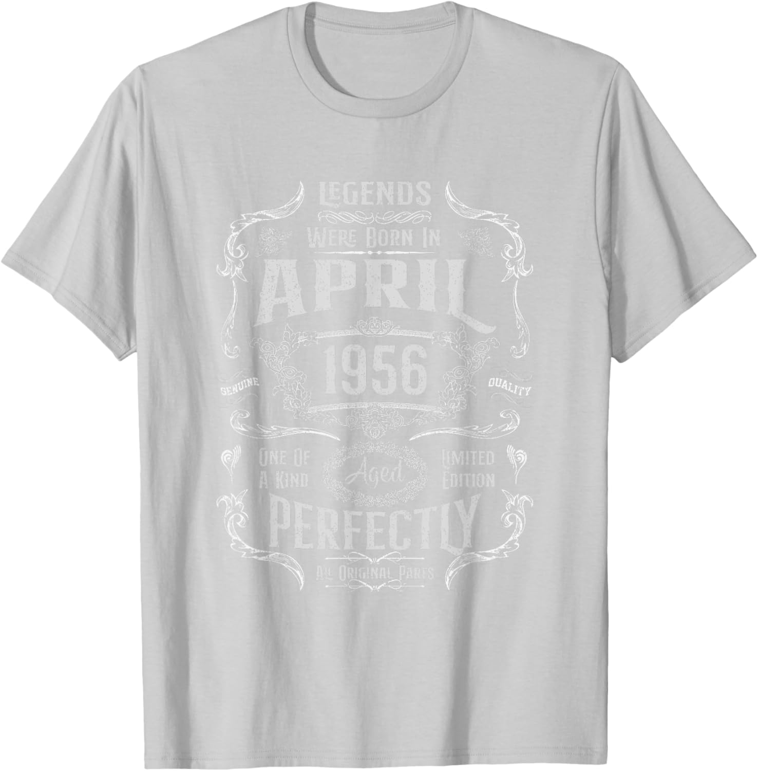 Vintage 69th Birthday Legends April 1956 T-Shirt for Memorable Celebrations - 21