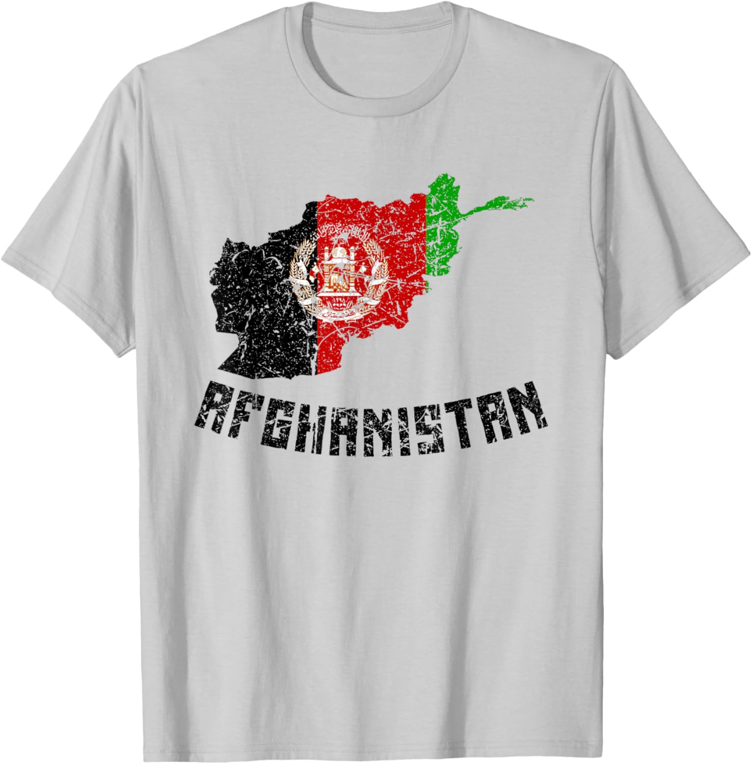 Distressed Afghan Flag T-Shirt for Men, Women, and Kids – Stylish Apparel - 7