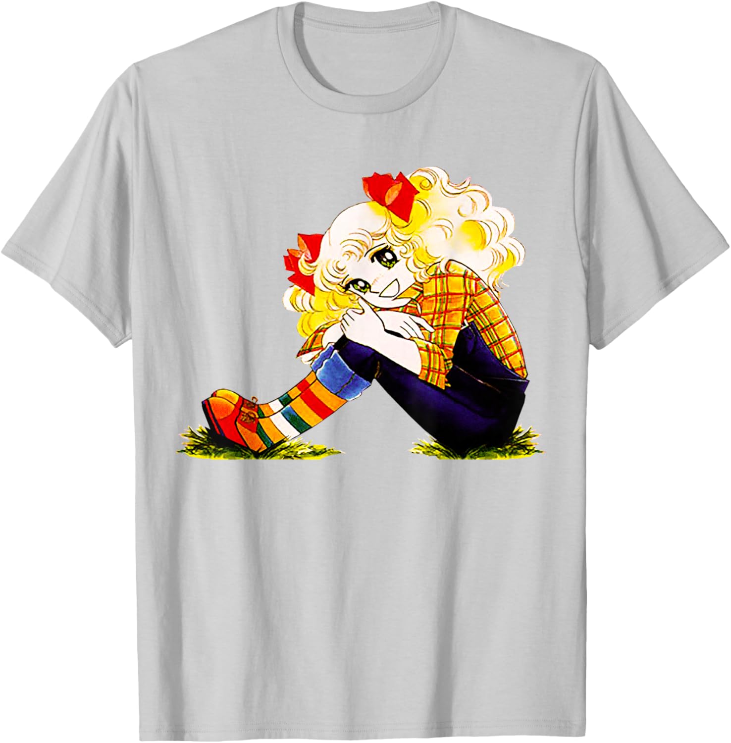 Retro 80s Japanese Candy Anime T-Shirt for Streetwear Lovers - 17