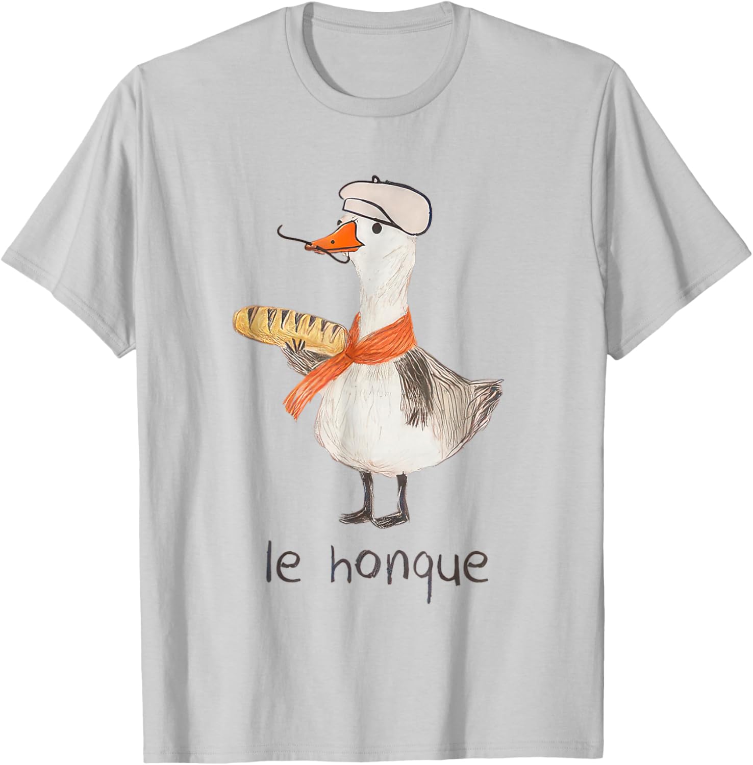 Funny French Goose Shirt Le Honque Casual Tee for Stylish Comfort - 15