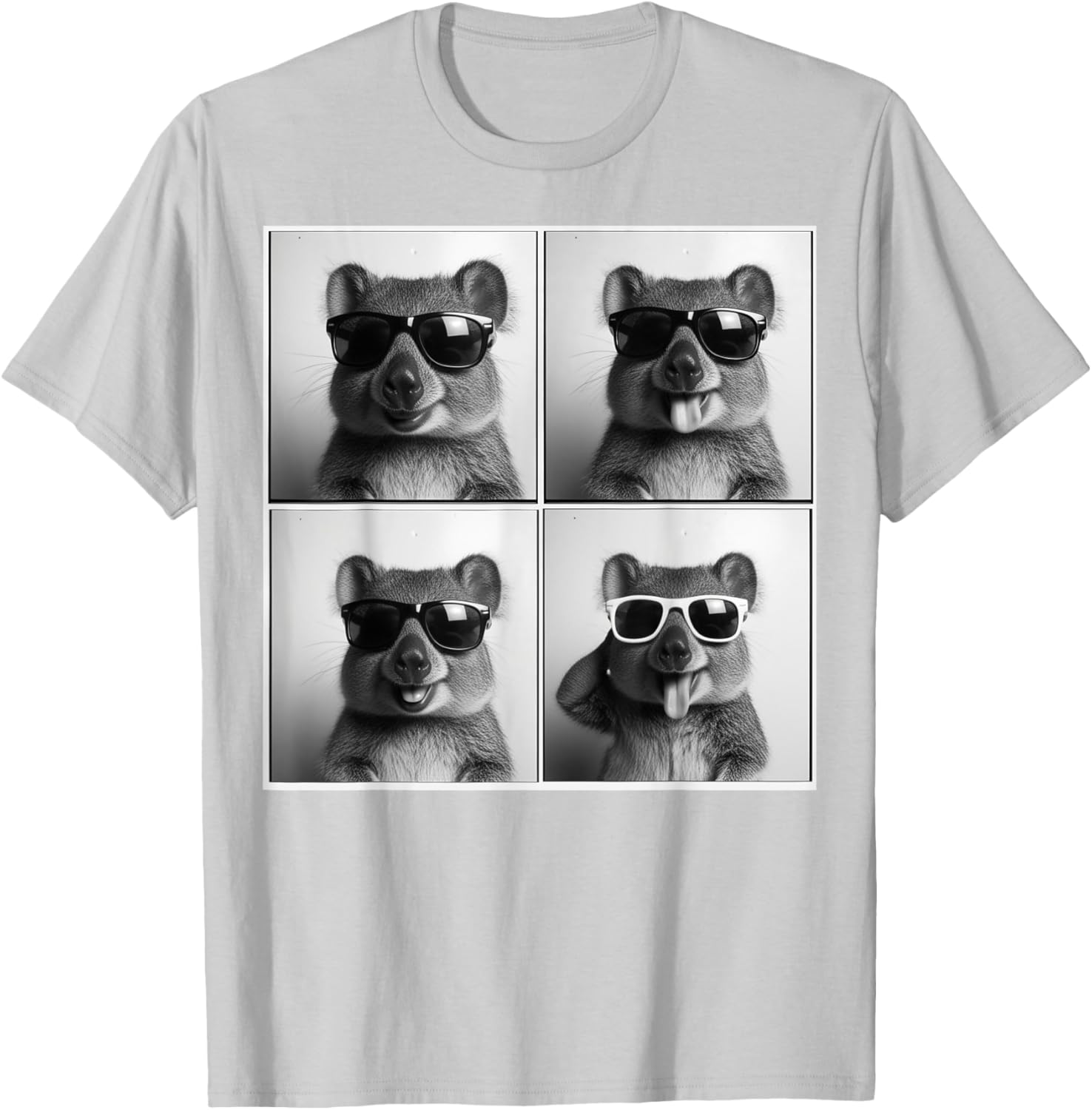 Quokka Photo Booth Funny Birthday T-Shirt for Men and Women - 1