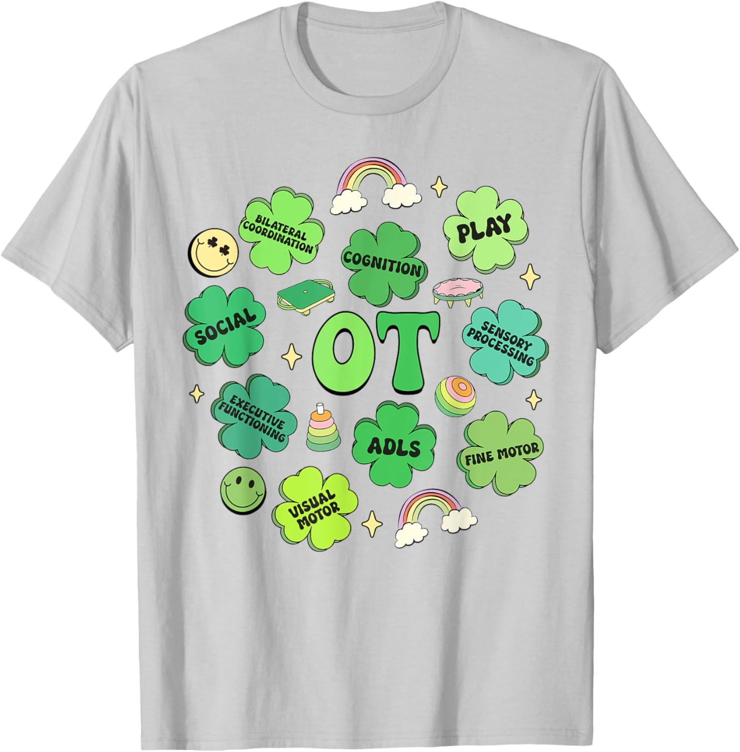 Saint Patrick's Day OT Therapist T-Shirt for Occupational Therapy Fun - 10