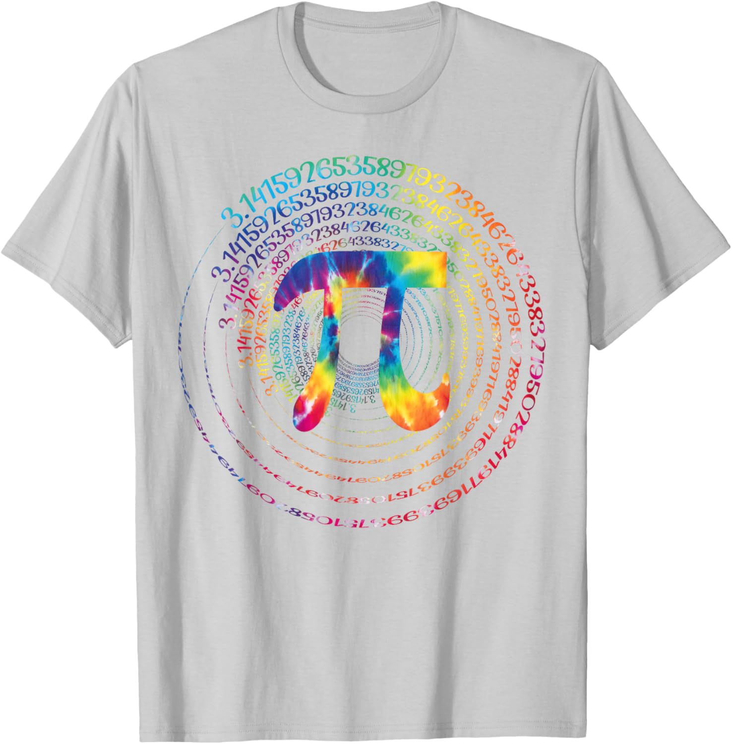 Funny Pi Day Tie Dye T-Shirt - Celebrate Math with 3.14 Style! - 7
