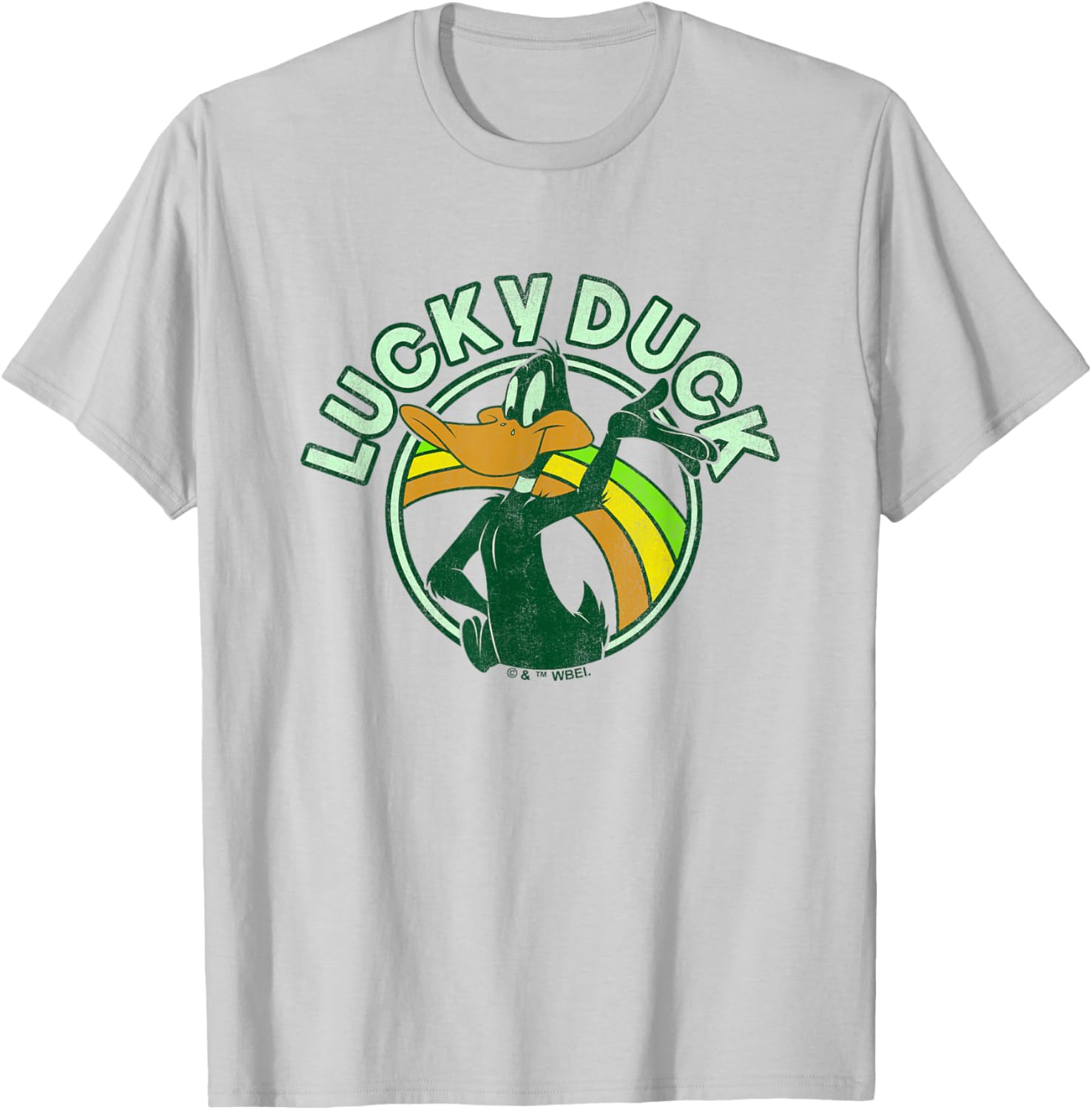 Retro Daffy Duck St. Patrick's Day T-Shirt for Fun Celebrations - 10