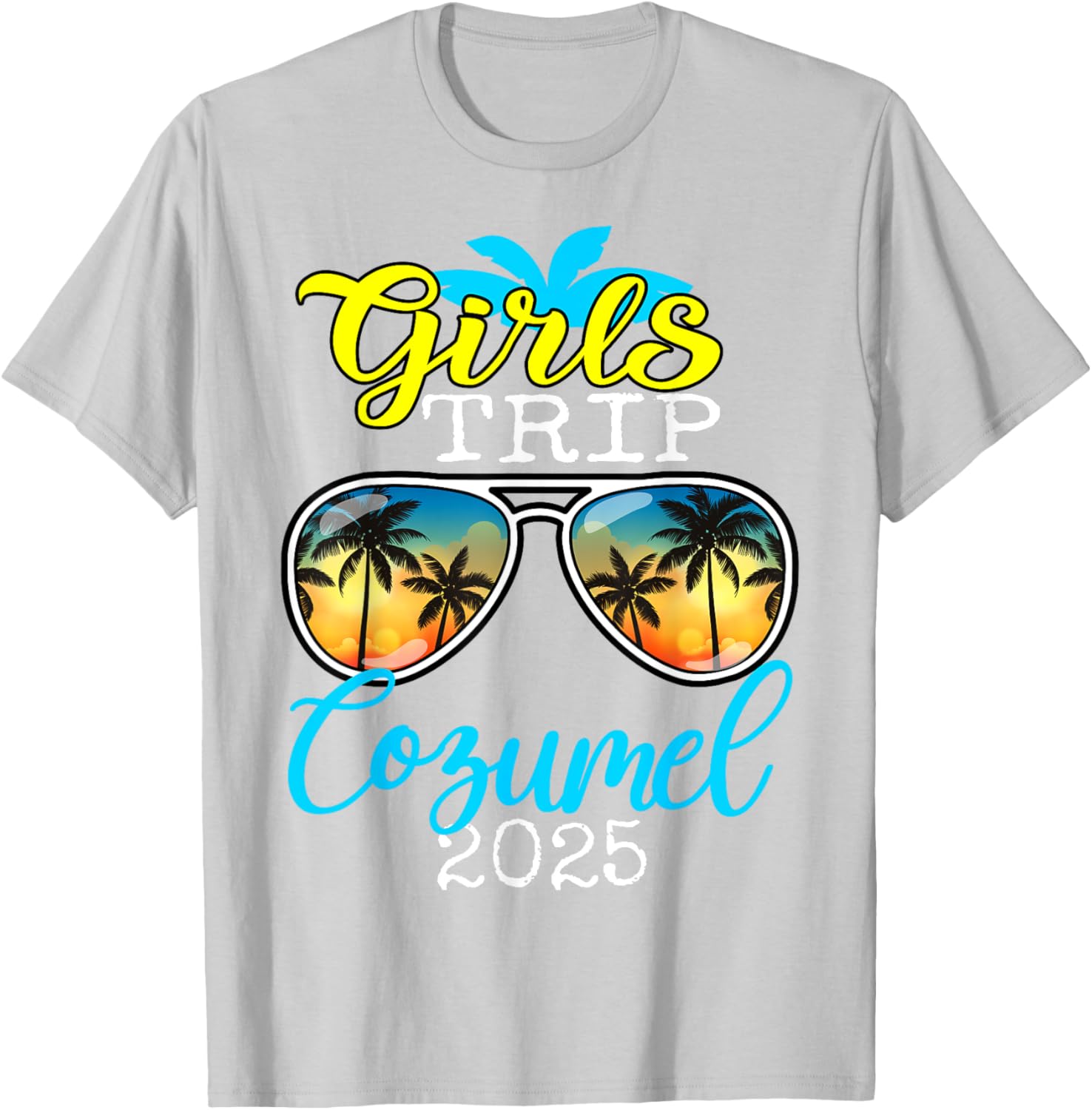 Girls Trip Cozumel 2025 Birthday Squad T-Shirt for Women - 3