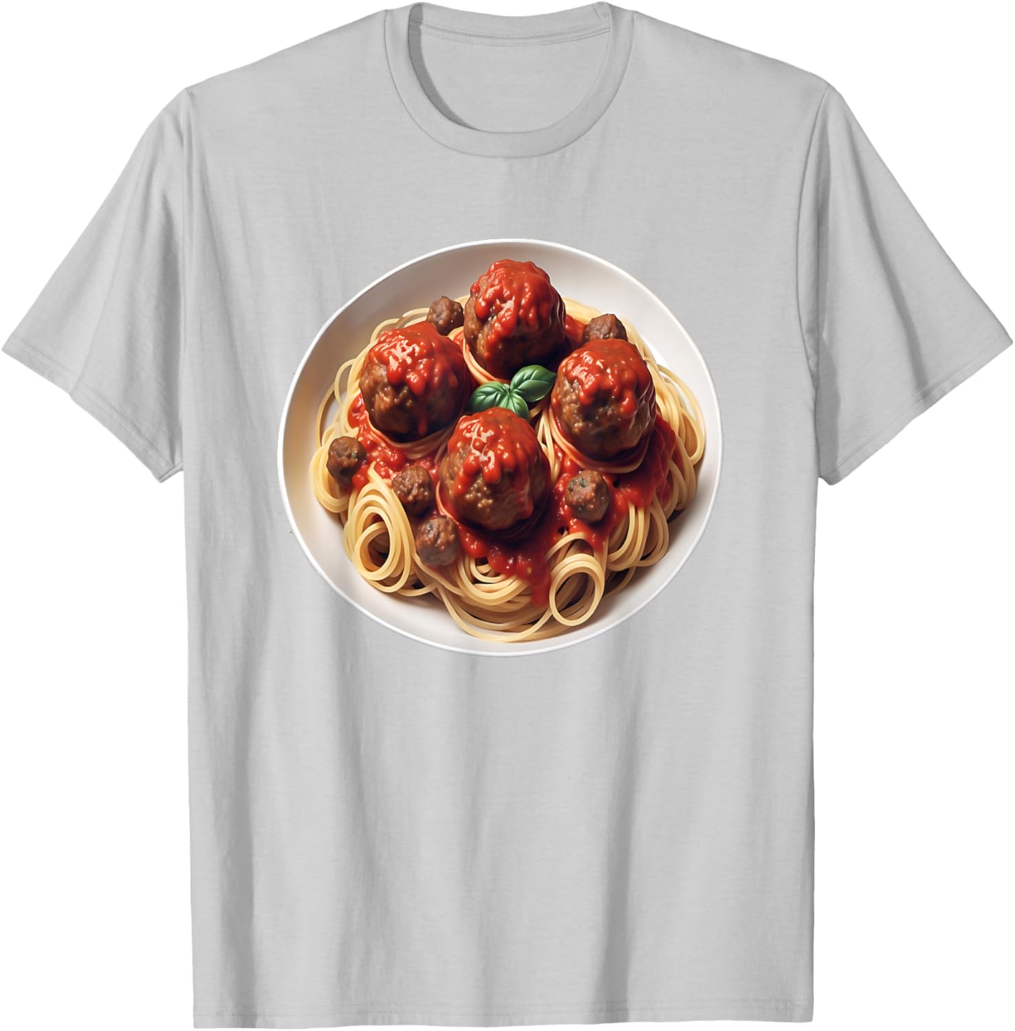 Spaghetti and Meatballs T-Shirt Fun Foodie Apparel for Pasta Lovers - 16