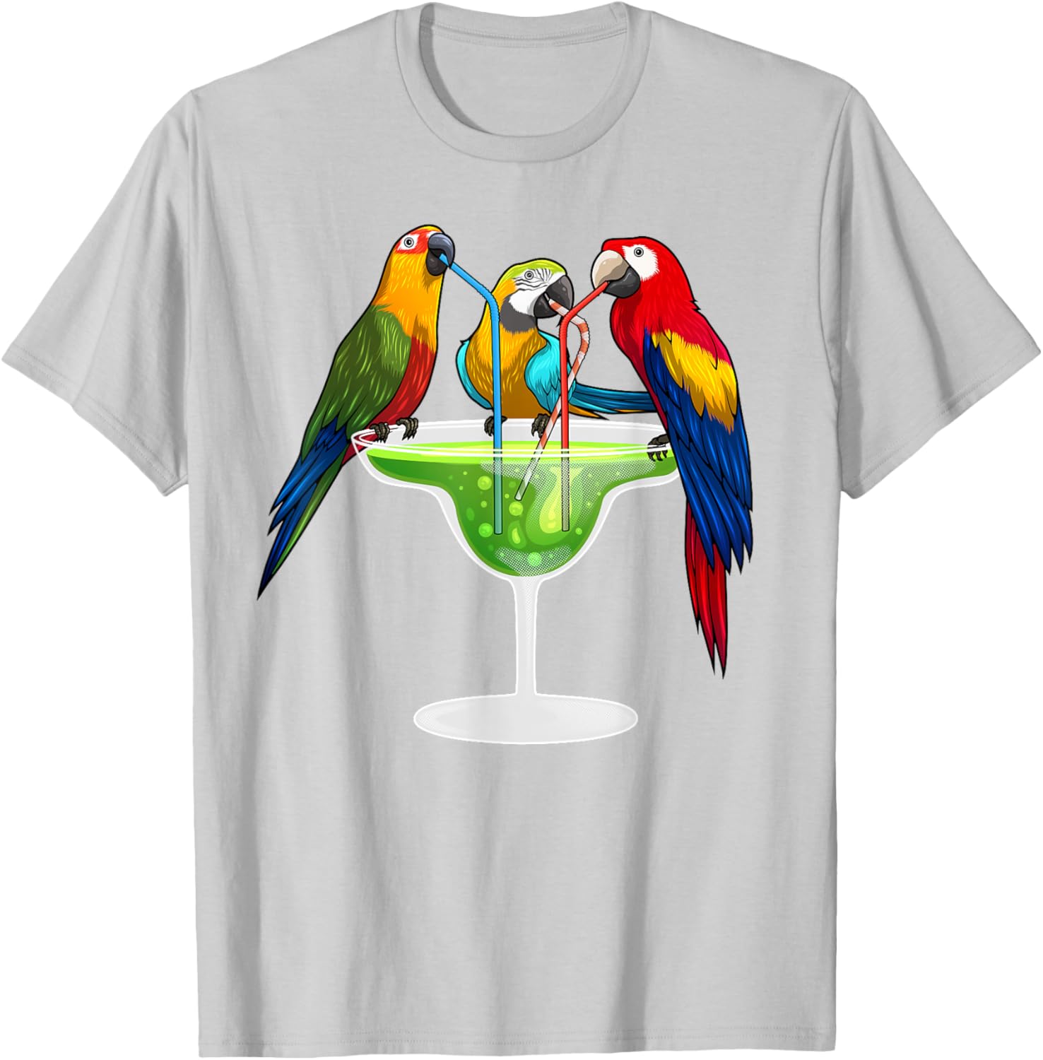 Cool Parrot Art T-Shirt for Bird Lovers - Fun Apparel for All Ages - 2