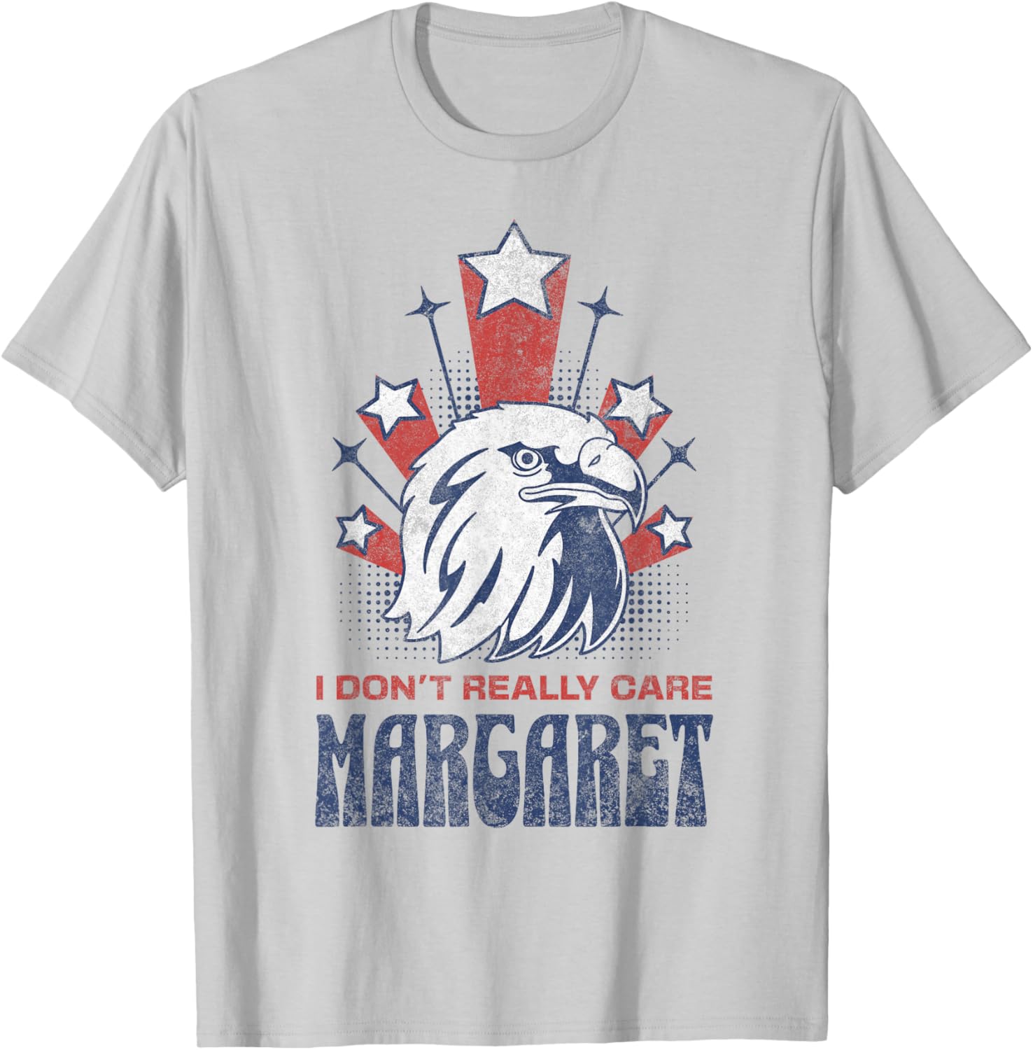 JD Vance Supporter T-Shirt I Don't Really Care Casual Graphic Tee - 9