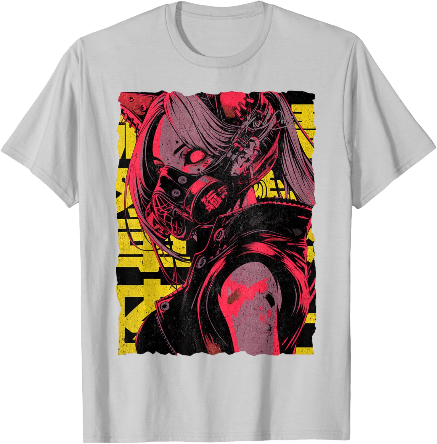 Japanese Cyberpunk Y2K Techwear Anime T-Shirt for Streetwear Lovers - 4
