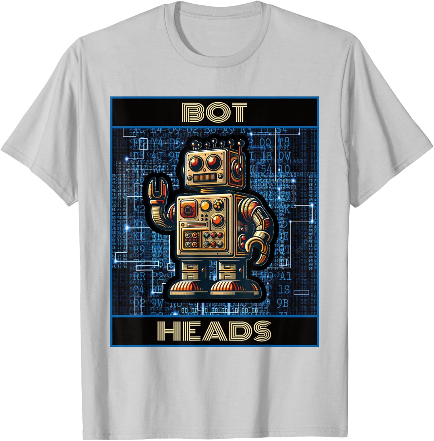 Robot Tech Bot Programmer T-Shirt for Tech Enthusiasts and Coders - 2