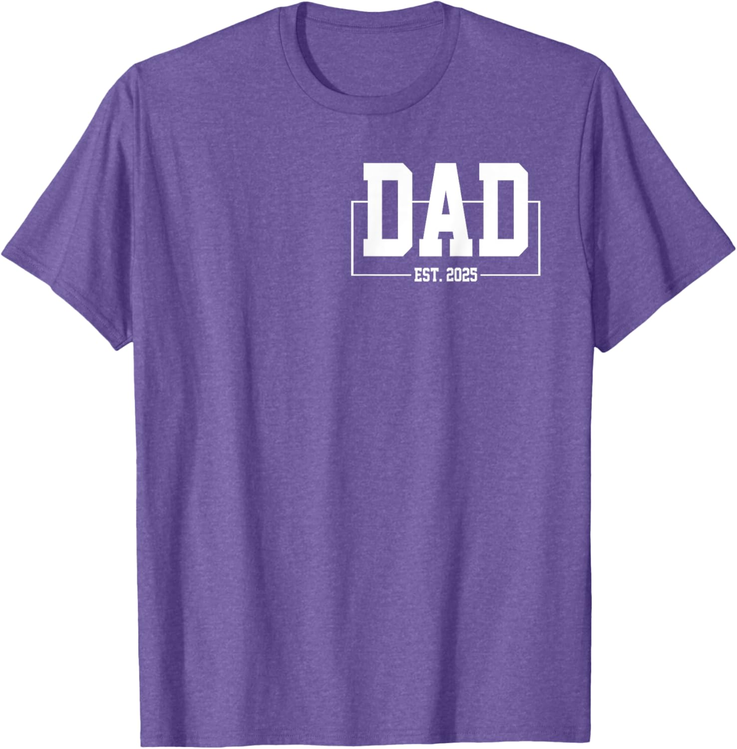 Dad Est. 2025 T-Shirt for New Fathers Expecting Baby in 2025 - 20