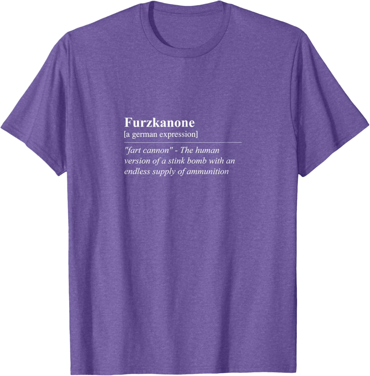 Funny Furzkanone T-Shirt - Quirky German Phrase Tee for Laughs - 10