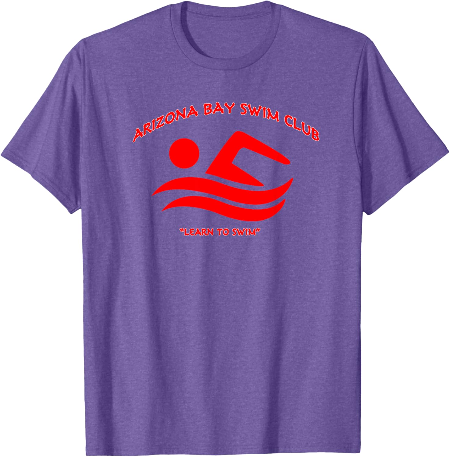 Red Swim Club Bay Arizona T-Shirt - Stylish Swimwear Apparel for All - 6