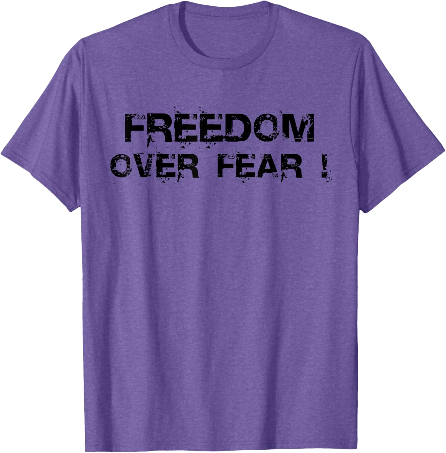 Freedom Over Fear T-Shirt for Empowerment and Inspiration in Fashion - 18