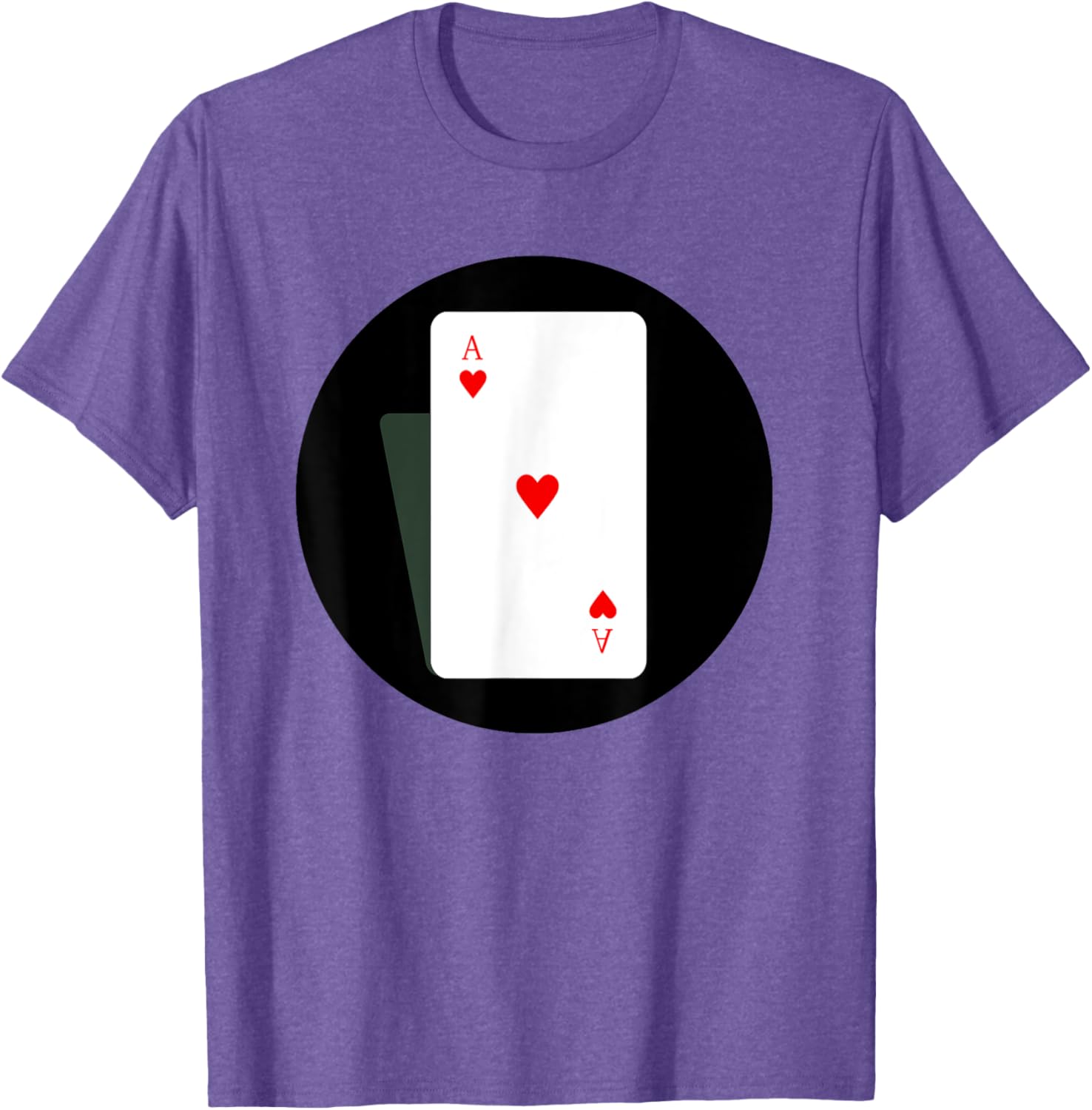 Ace of Hearts T-Shirt for Stylish Comfort in Clothing and Accessories - 28