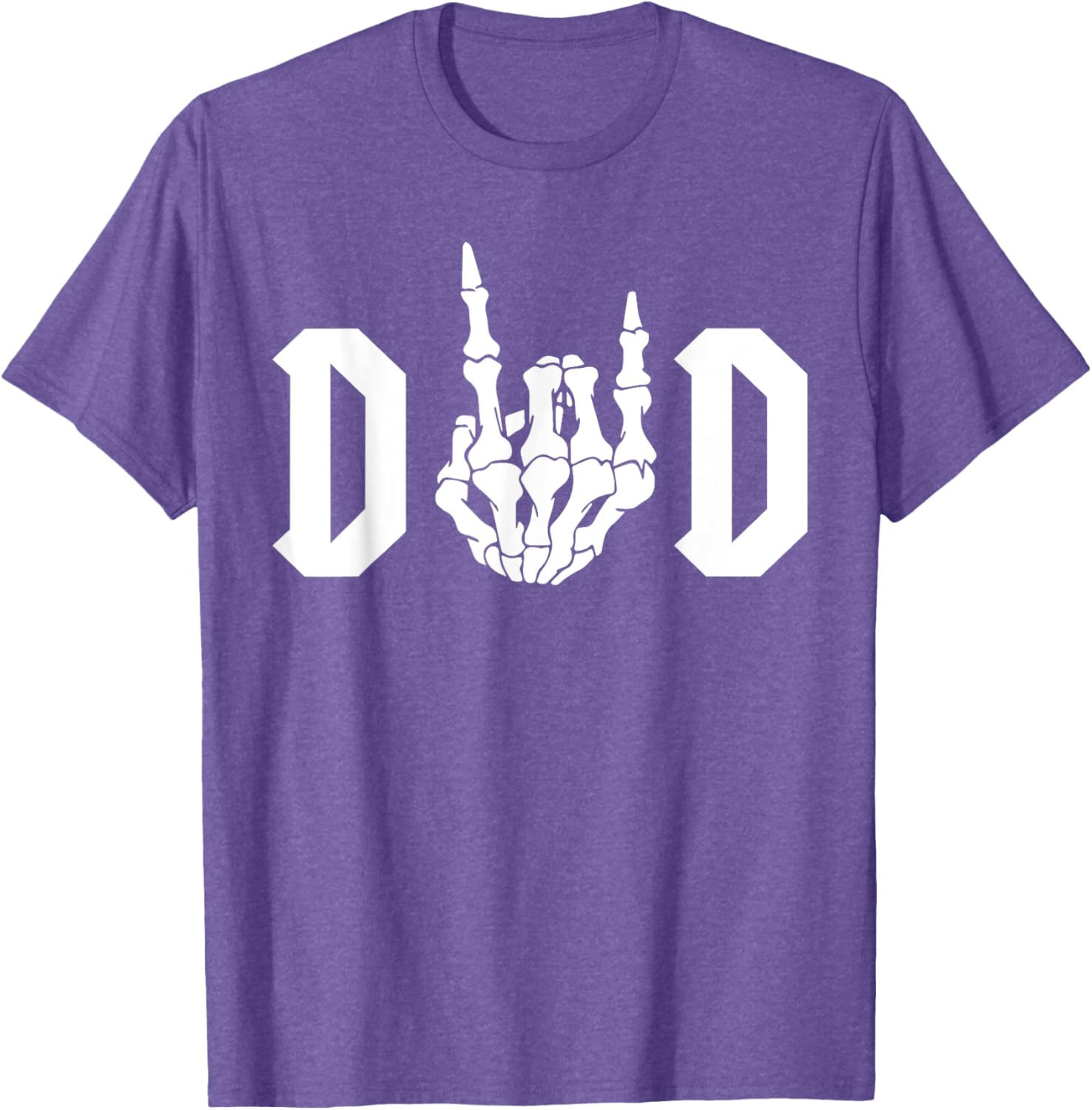Gothic Skeleton Dad Birthday T-Shirt for Family Matching Fun - 1