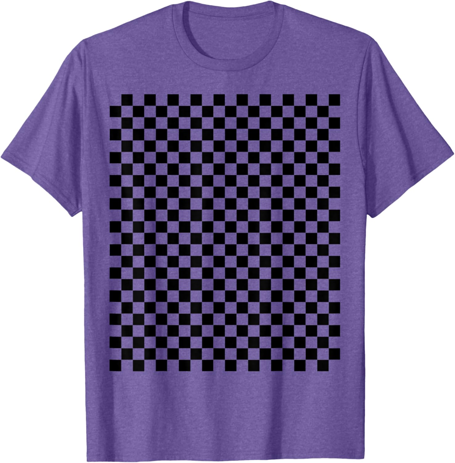 Black Checkered Skate Aesthetic T-Shirt for Trendy Style Lovers - 17