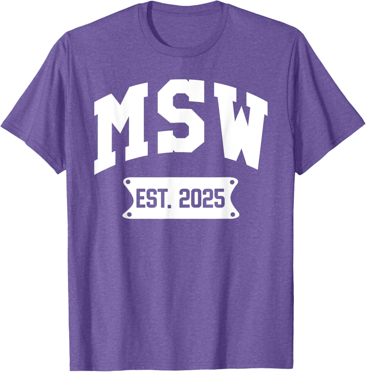 MSW 2025 Graduation T-Shirt for Master of Social Work Alumni - 23