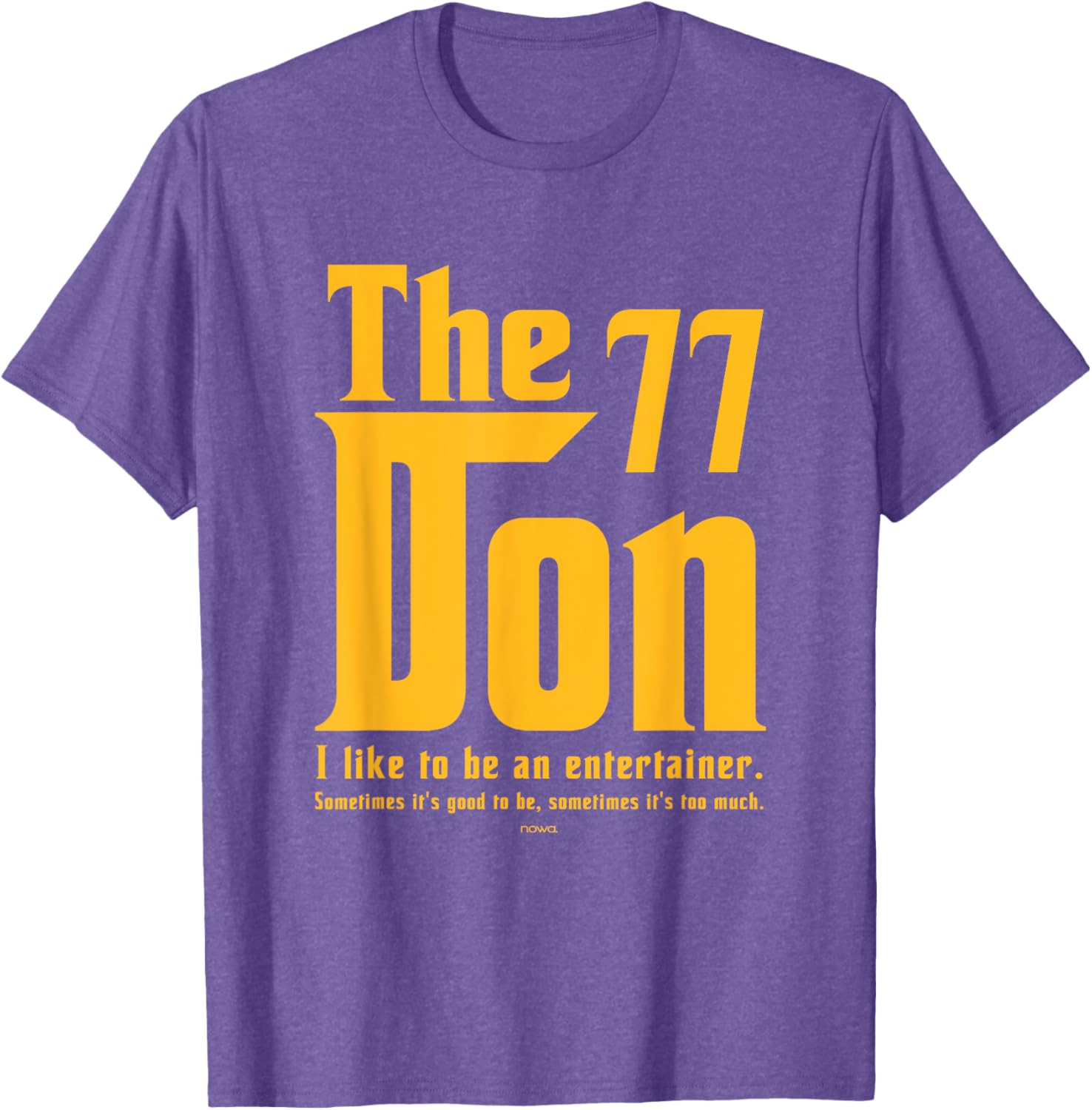 I Like to Be an Entertainer Luka the Don T-Shirt for Fun and Style - 2