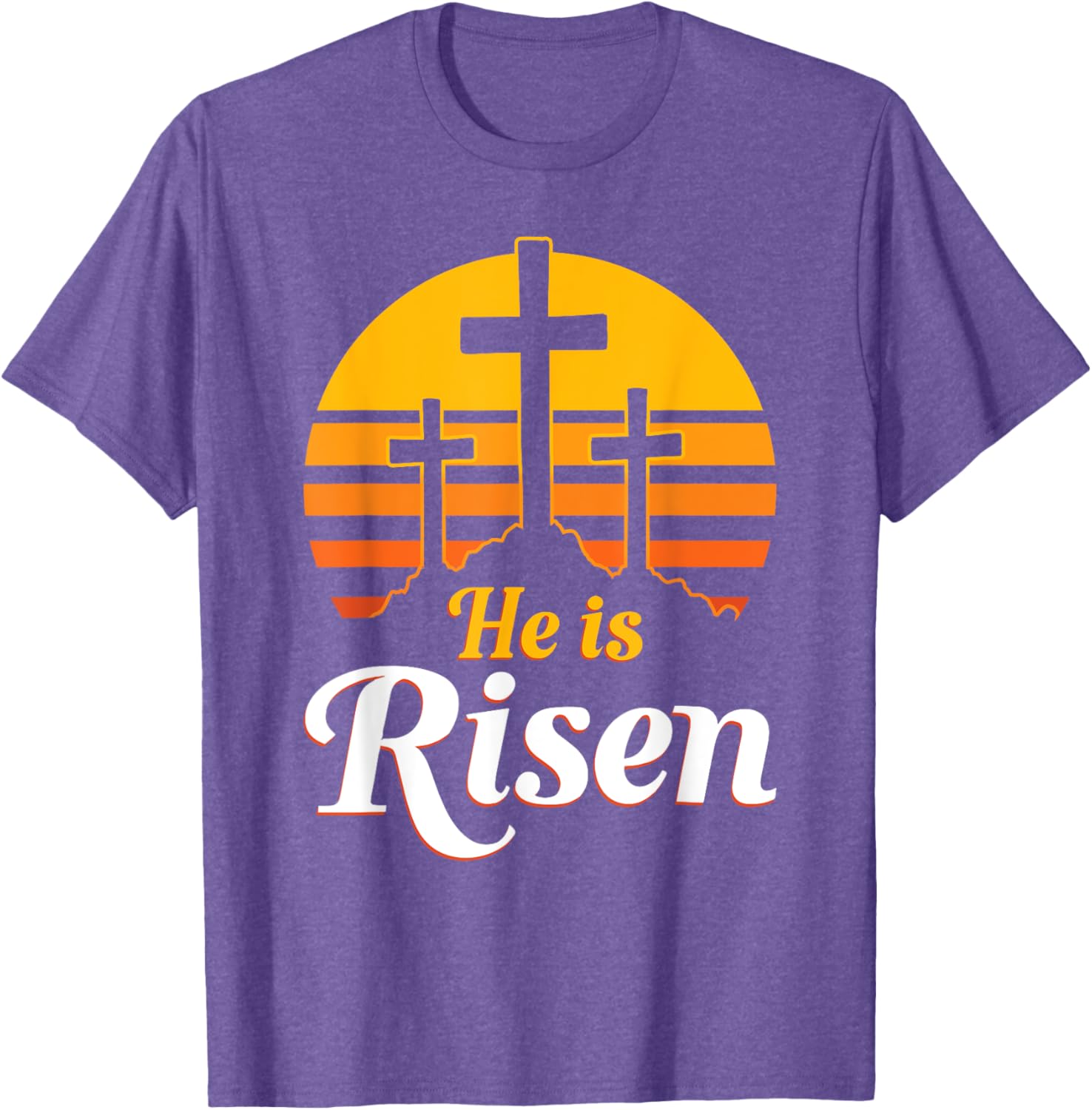 He Is Risen Christian Easter T-Shirt for Celebrating Jesus' Resurrection - 2