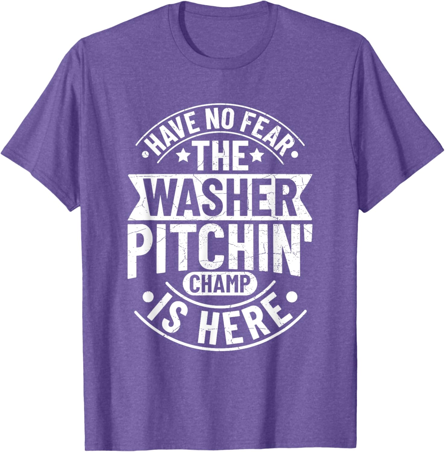 Fun Washer Pitching Quote T-Shirt for Washer Pitching Fans and Players - 1