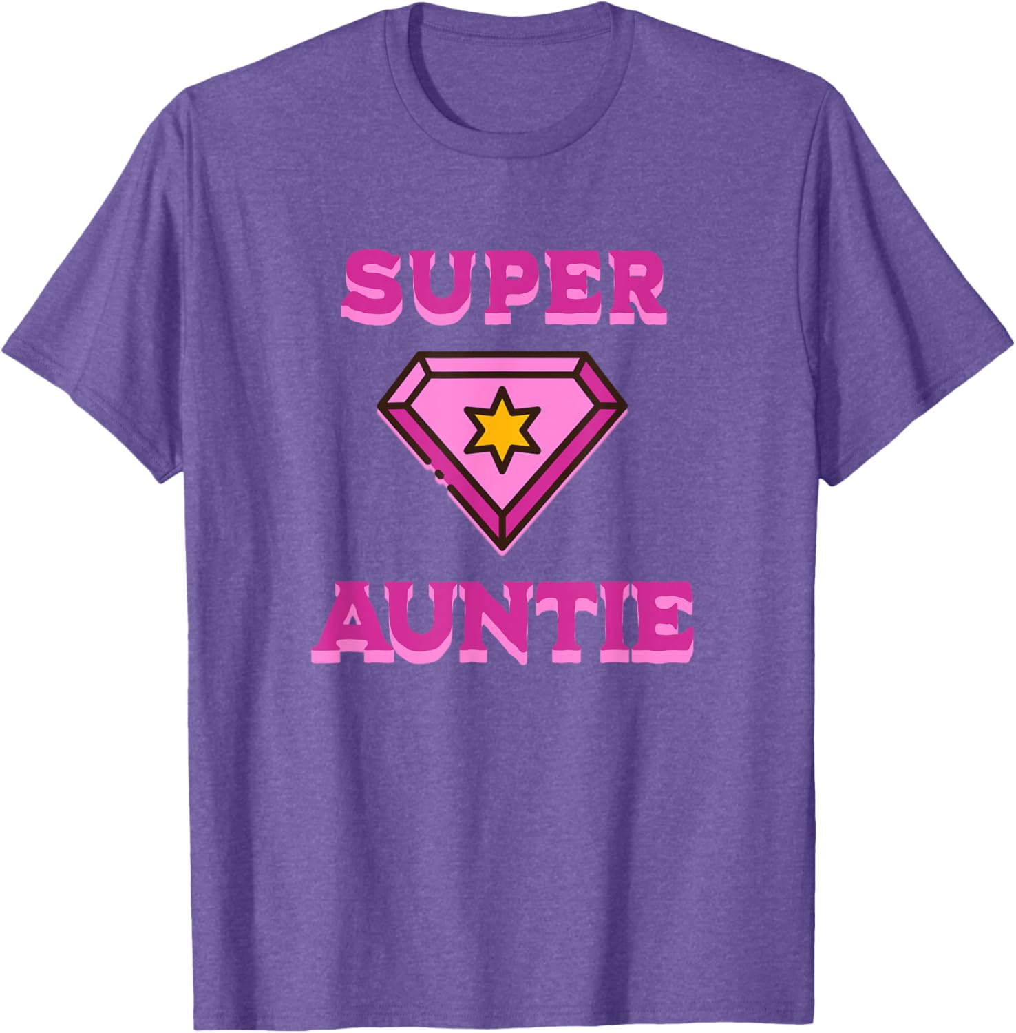 Funny Super Auntie T-Shirt for Mother's Day Gift - Cute and Comfy Apparel - 10