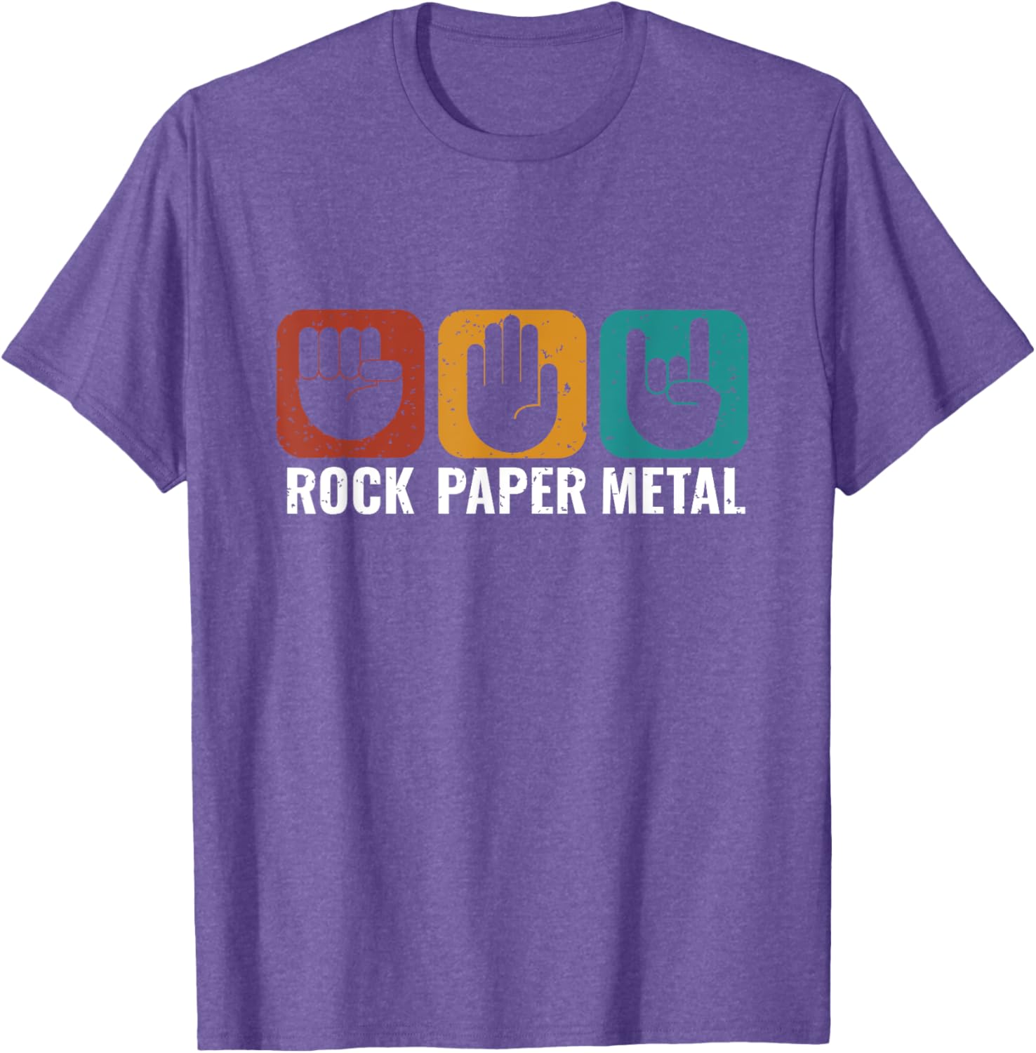 Rock Paper Metal T-Shirt for Metal Fans - Ultimate Music Lover Gift - 9