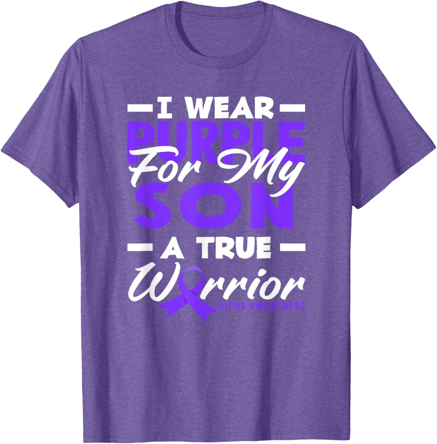 Wear Purple for Lupus Awareness T-Shirt for Proud Moms and Warriors - 26
