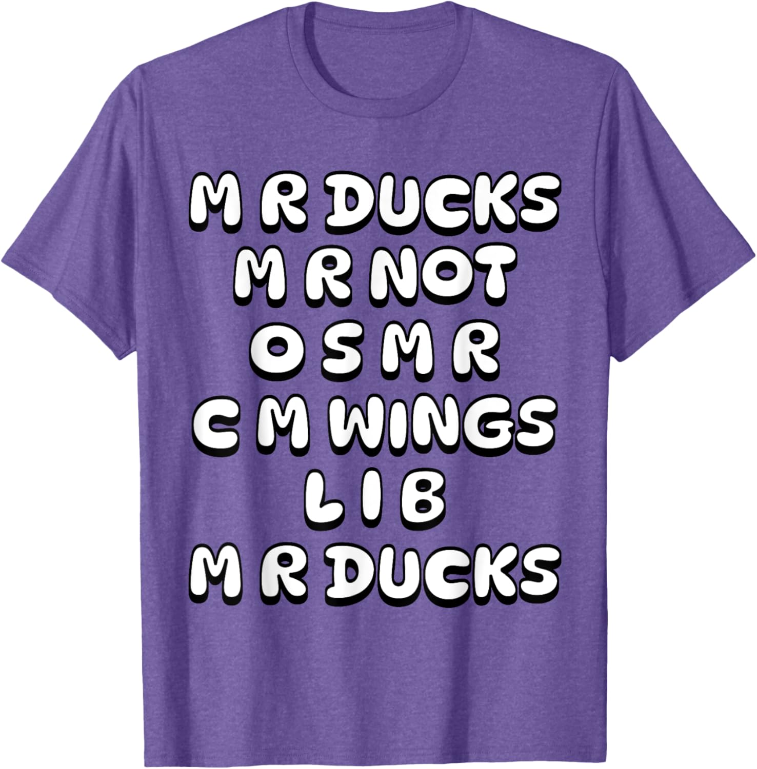 Funny M R Ducks Lover T-Shirt with Wings for Fun Casual Wear - 23